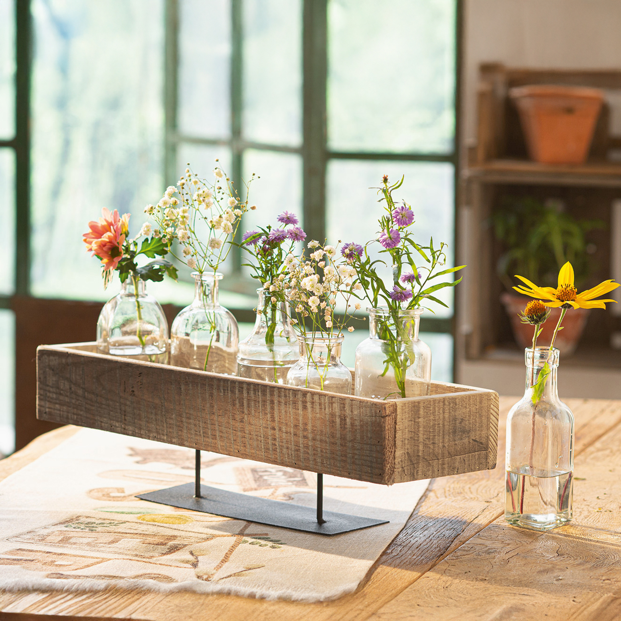 Acheter Lot de 6 vases décoratifs "solide"  dans la boutique en ligne de Frank Flechtwaren pour Vases