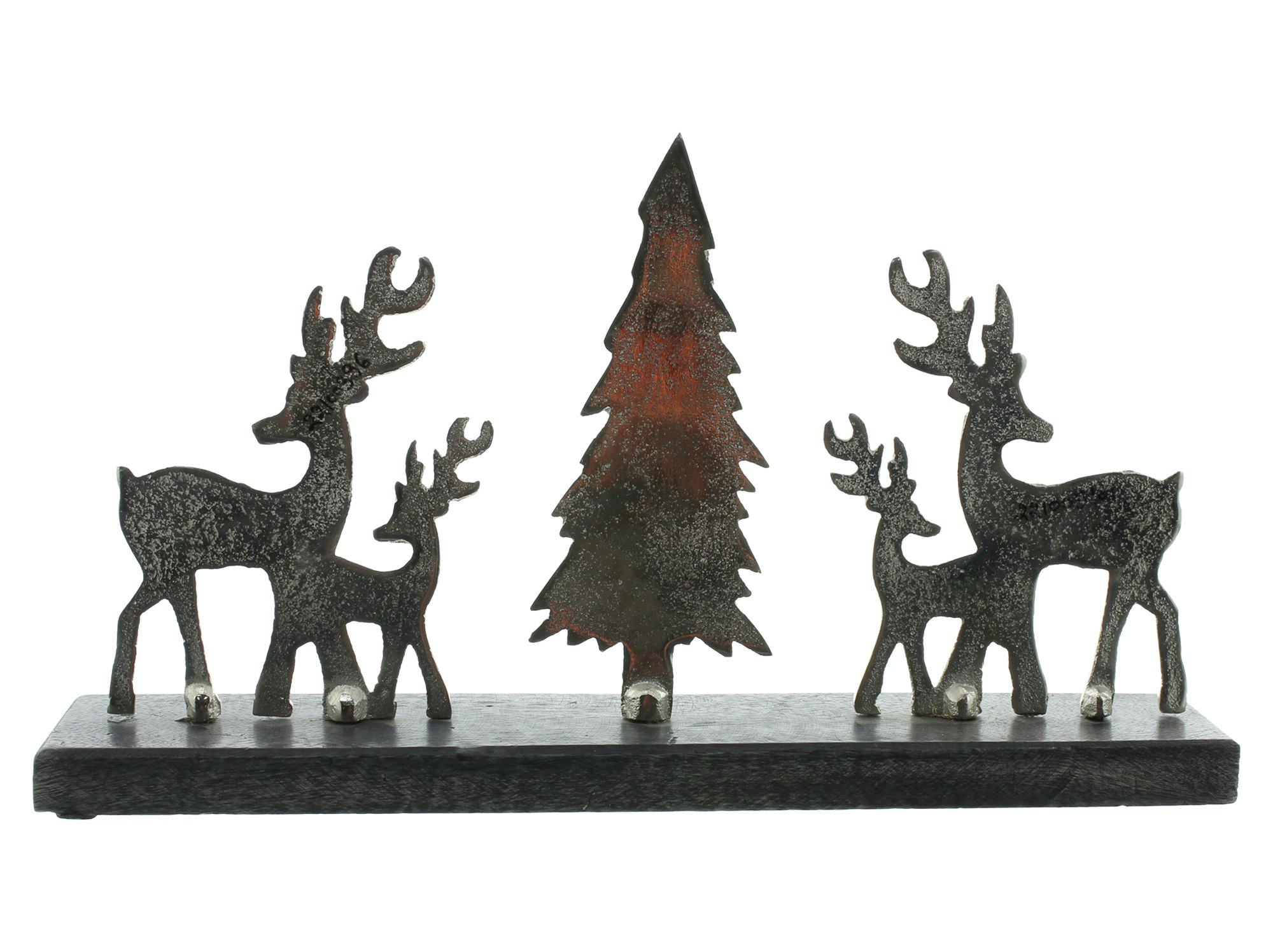 Acheter Planche déco "renne &amp; sapin"  dans la boutique en ligne de Frank Flechtwaren pour Figurines