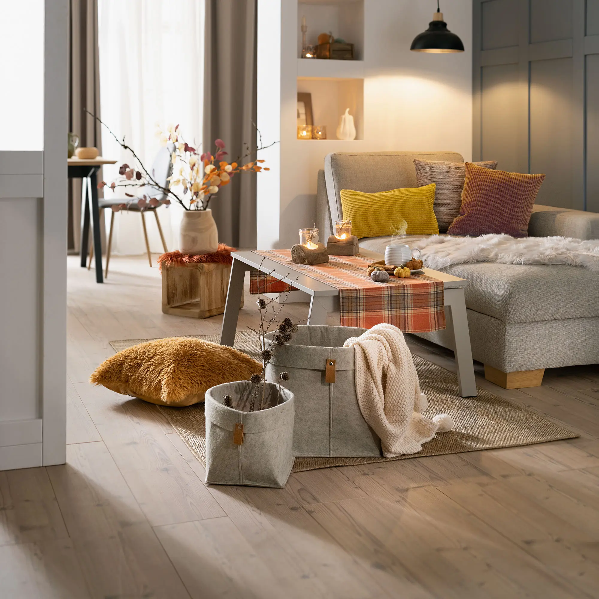 Acheter Chemin de table "look carreaux"  dans la boutique en ligne de Frank Flechtwaren pour Chemins de table