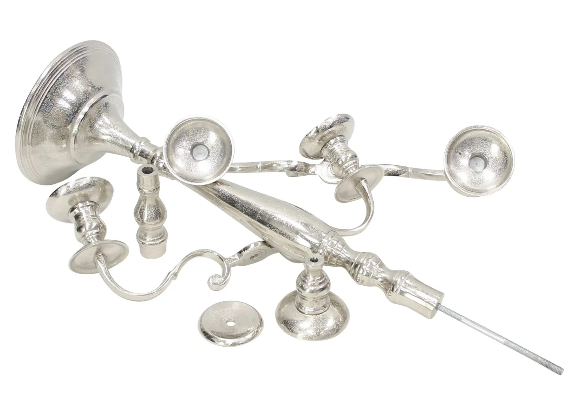 Acheter Chandelier « Argentum »  dans la boutique en ligne de Frank Flechtwaren pour Glam métallique