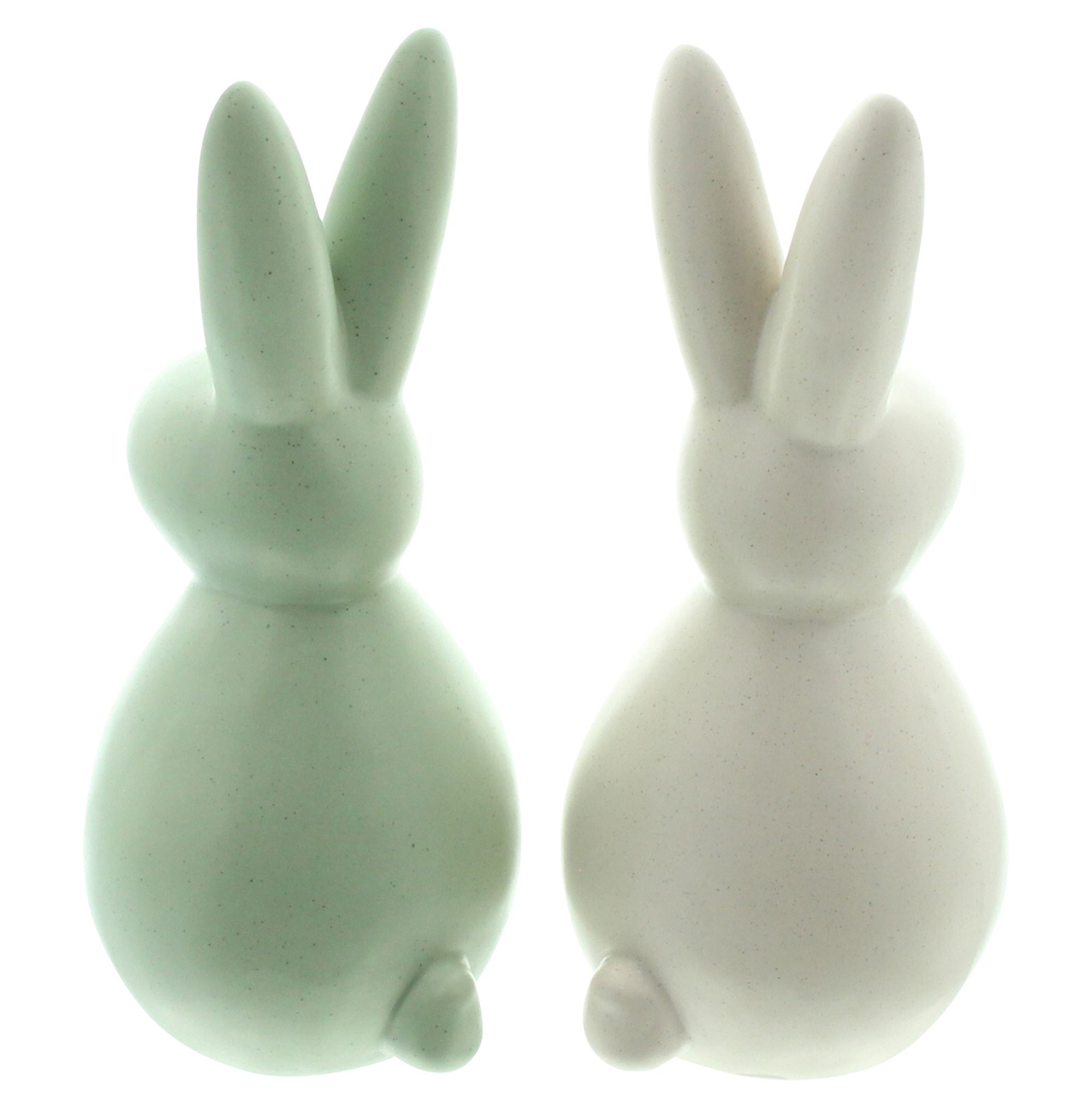 Acheter Lot de 2 lapins "moderne"  dans la boutique en ligne de Frank Flechtwaren pour Pâques