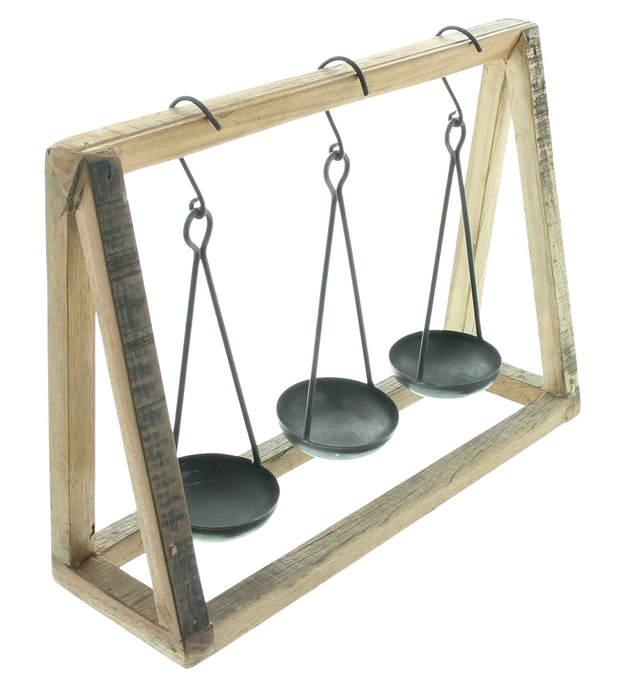 Acheter Décoration en bois " Suspension métallique"  dans la boutique en ligne de Frank Flechtwaren pour Atmosphère vintage