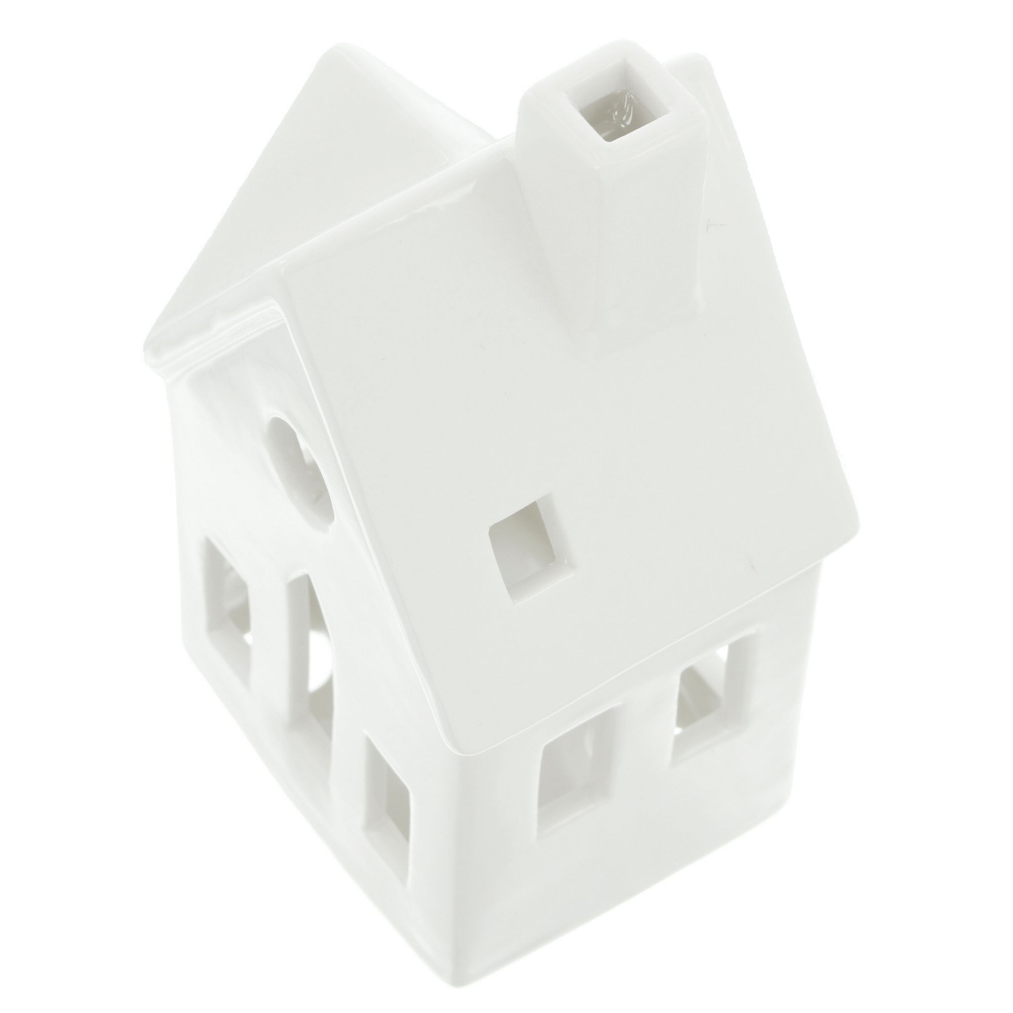 Acheter Lot de 2 bougeoirs "maison d'hiver"  dans la boutique en ligne de Frank Flechtwaren pour Maison, Maisonette &amp; co.