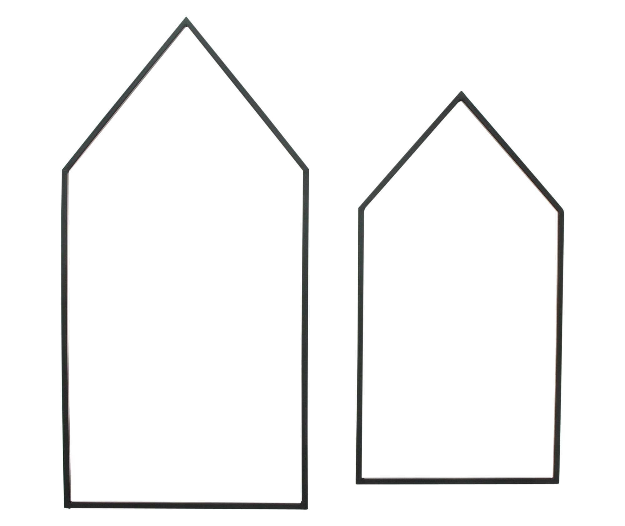 Acheter Lot de 2 maisons "Modern Black"  dans la boutique en ligne de Frank Flechtwaren
