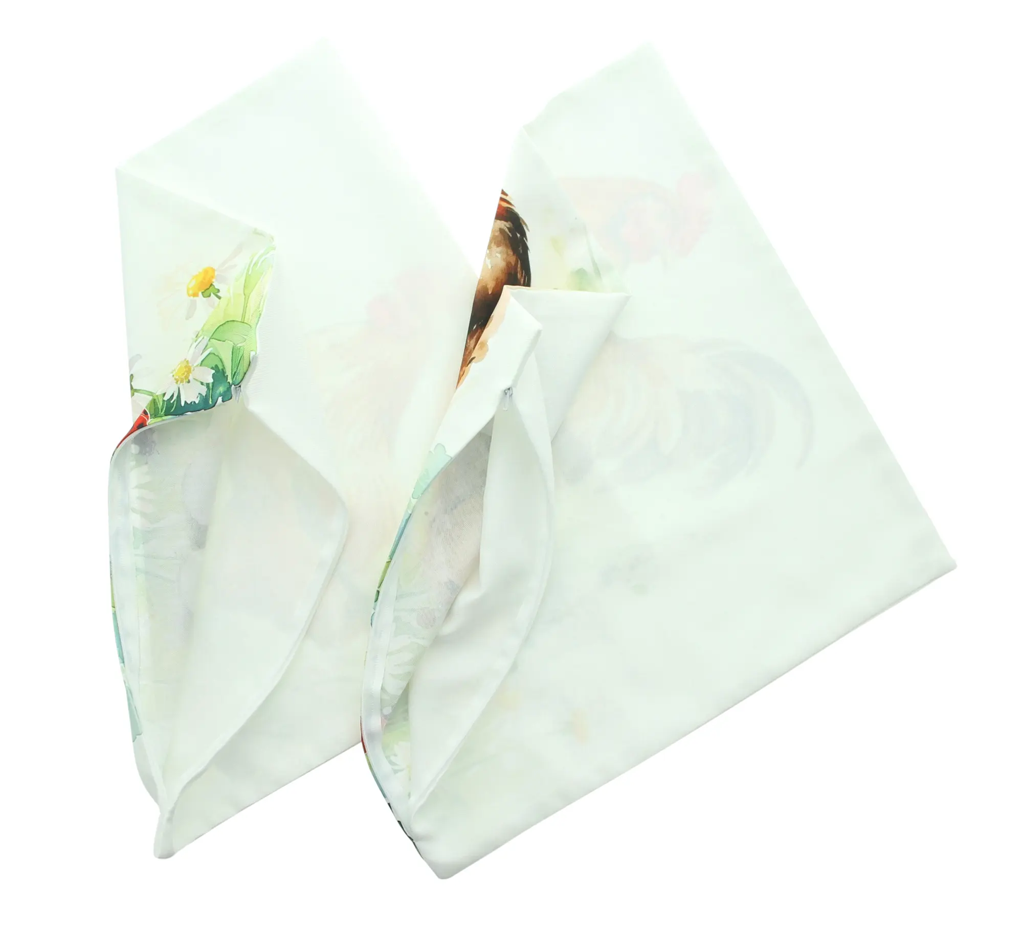 Acheter Lot de 2 housses de coussin "charme champêtre"  dans la boutique en ligne de Frank Flechtwaren pour Remplissages