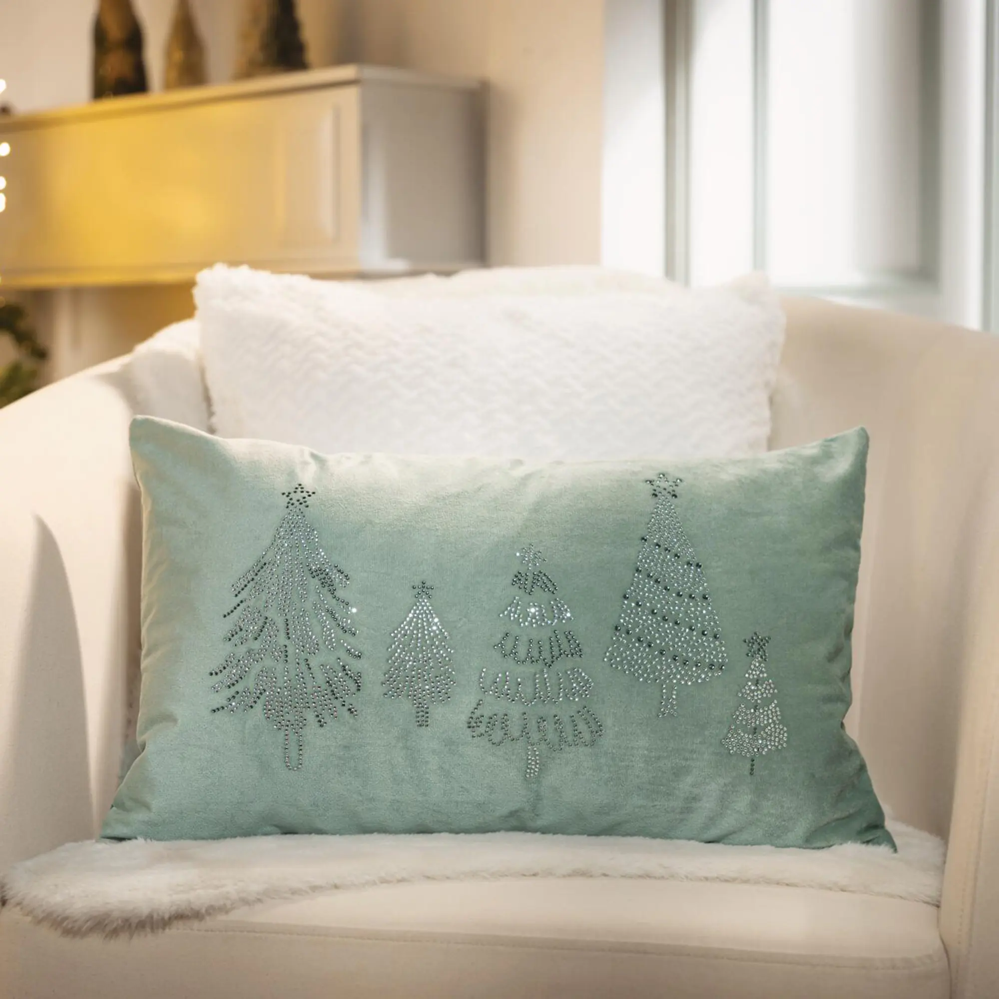 Acheter Housse de coussin « Silver Tree » dans la boutique en ligne de Frank Flechtwaren