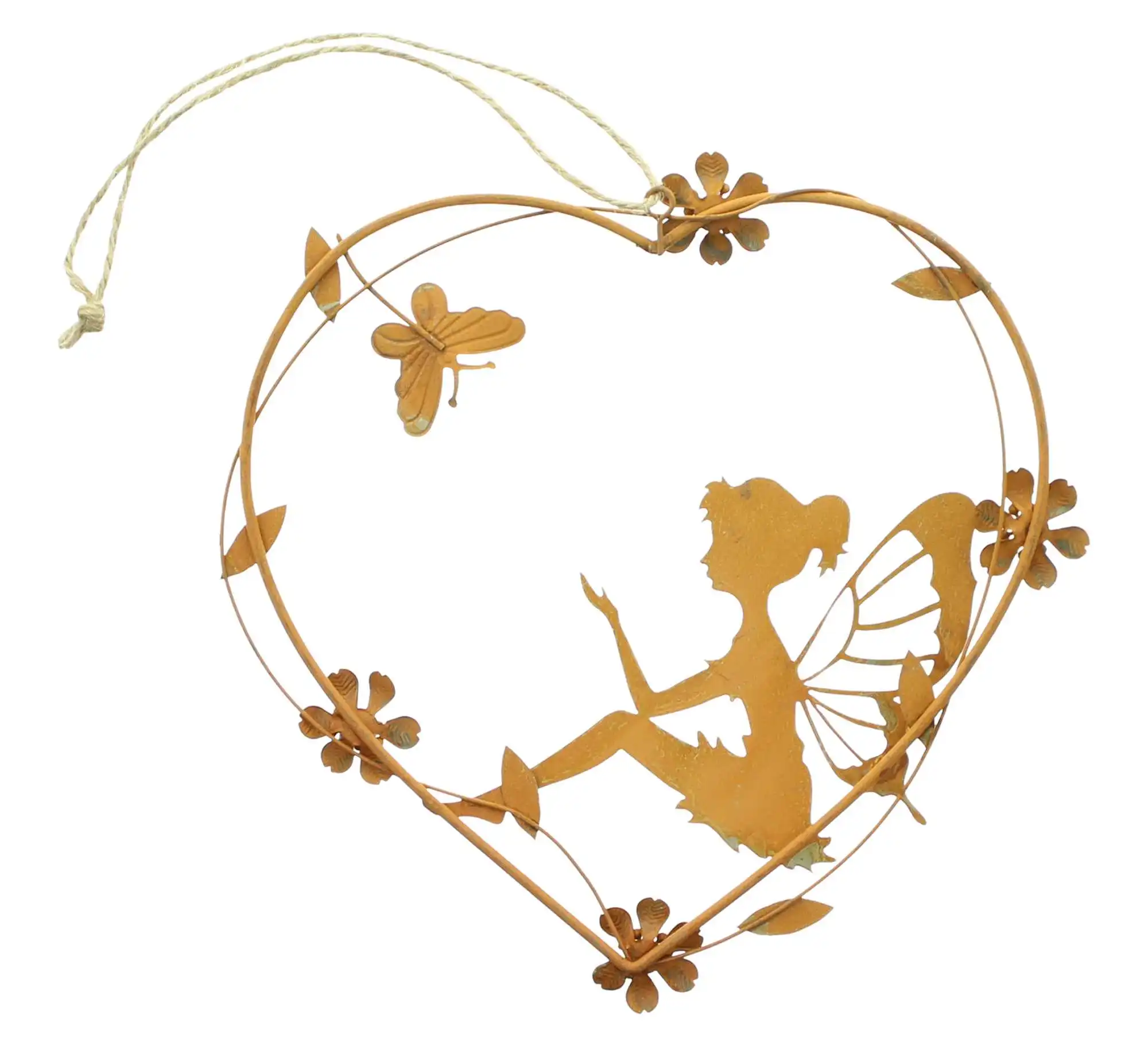 Acheter Suspension coeur "fée"  dans la boutique en ligne de Frank Flechtwaren pour Pâques