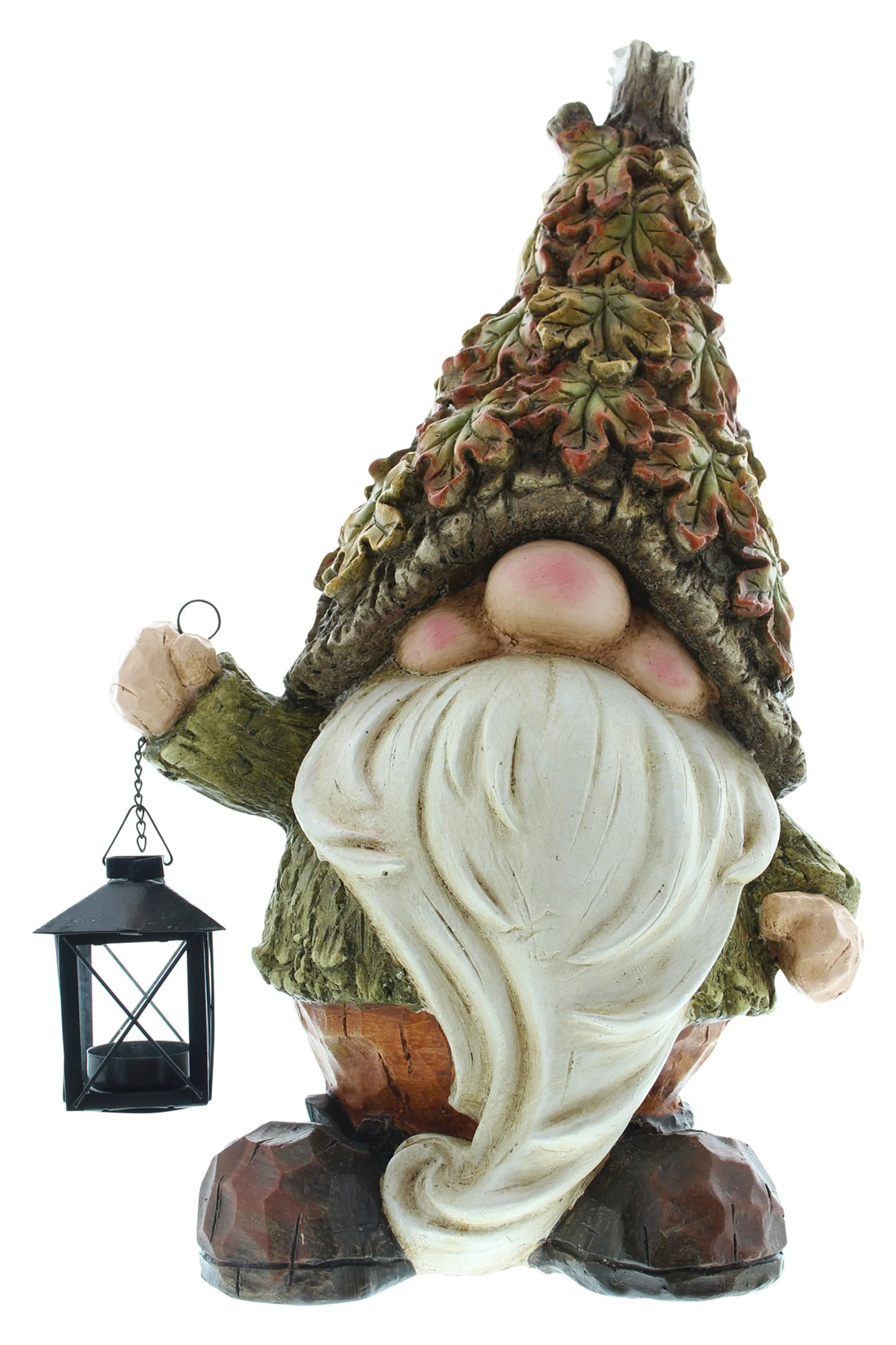 Acheter Lutin avec lanterne "automne"  dans la boutique en ligne de Frank Flechtwaren pour Figurines