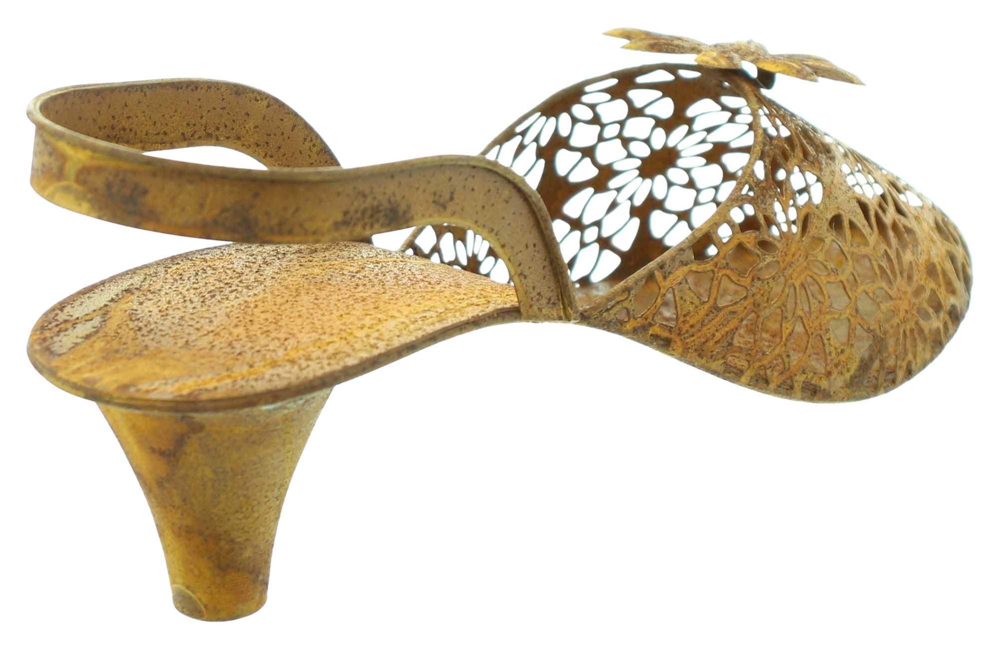 Acheter Chaussure décorative "Flowers"  dans la boutique en ligne de Frank Flechtwaren pour Décorations de jardin