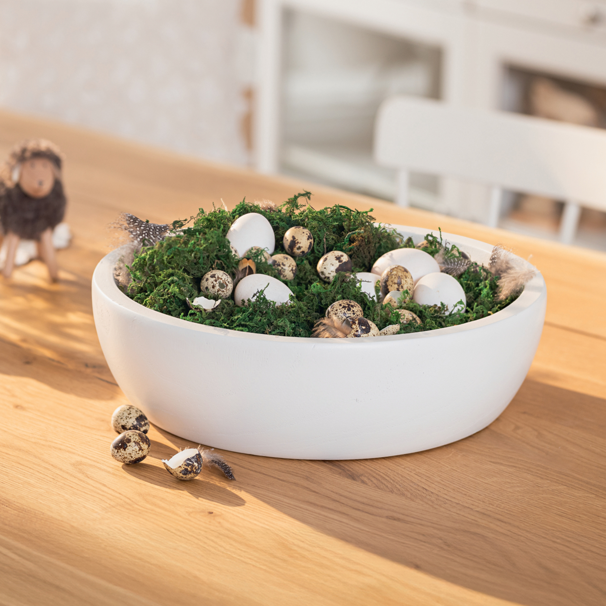 Acheter Coupe décorative "White"  dans la boutique en ligne de Frank Flechtwaren