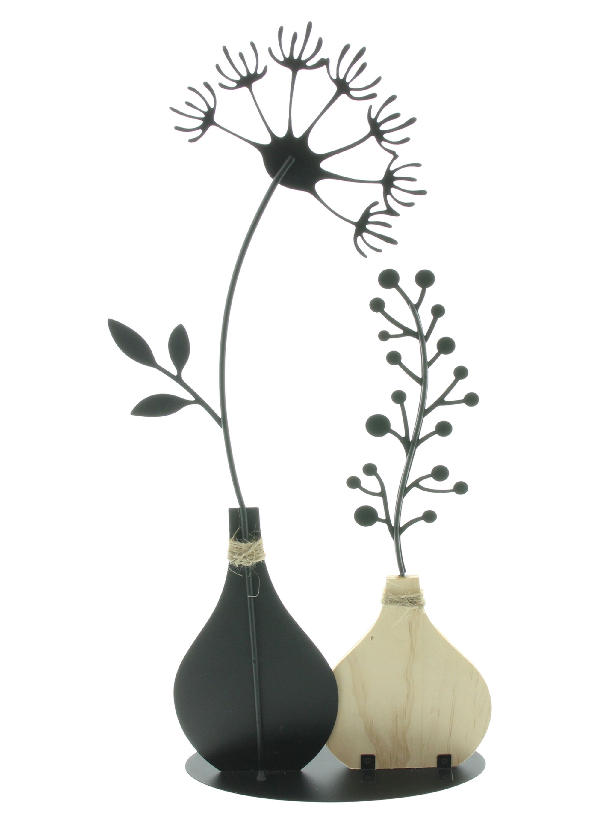 Acheter Décoration métallique "vases" dans la boutique en ligne de Frank Flechtwaren pour Figurines décoratives Acheter Décoration métallique "vases" dans la boutique en ligne de Frank Flechtwaren pour Figurines décoratives