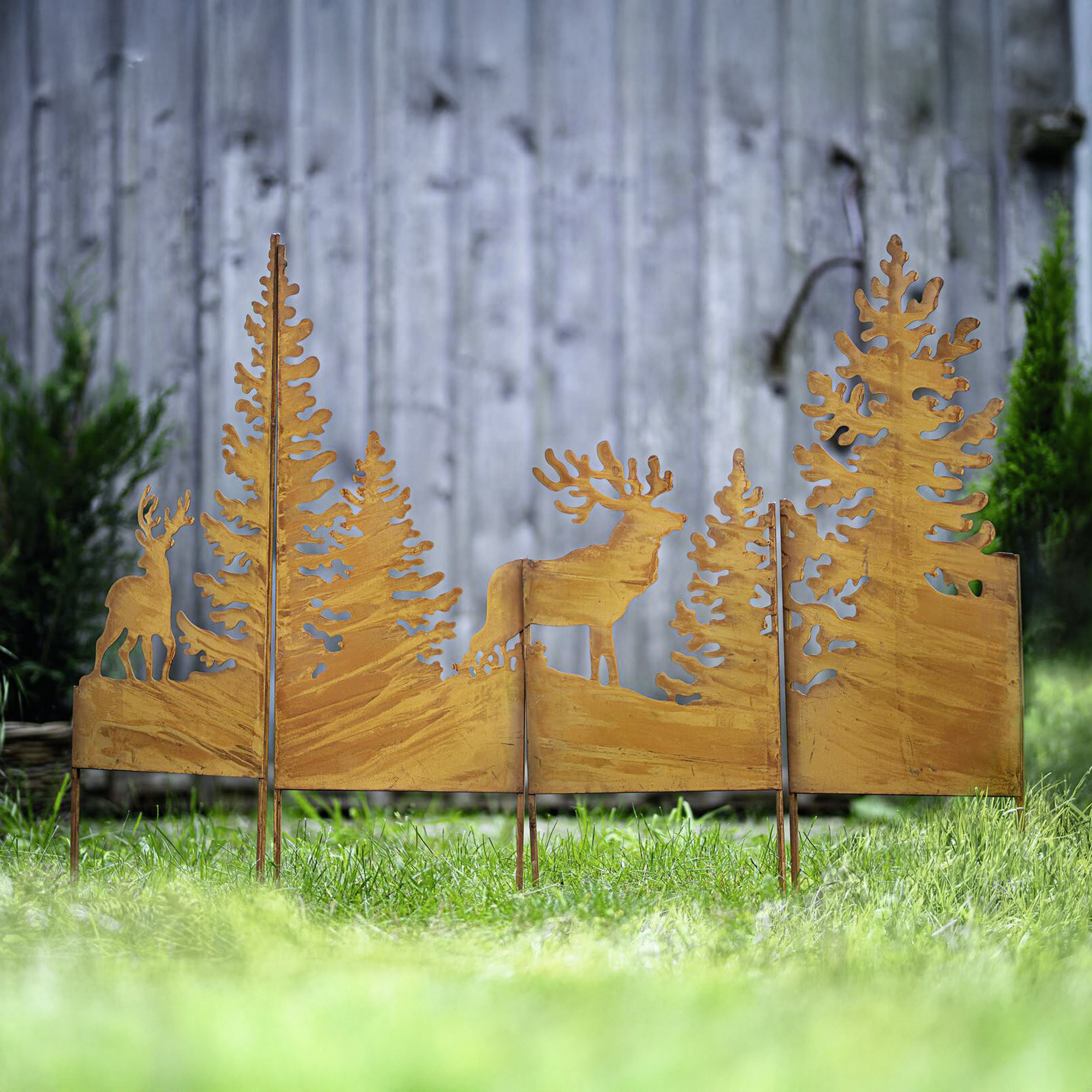 Acheter Pic "animaux de la forêt", 4pcs  dans la boutique en ligne de Frank Flechtwaren