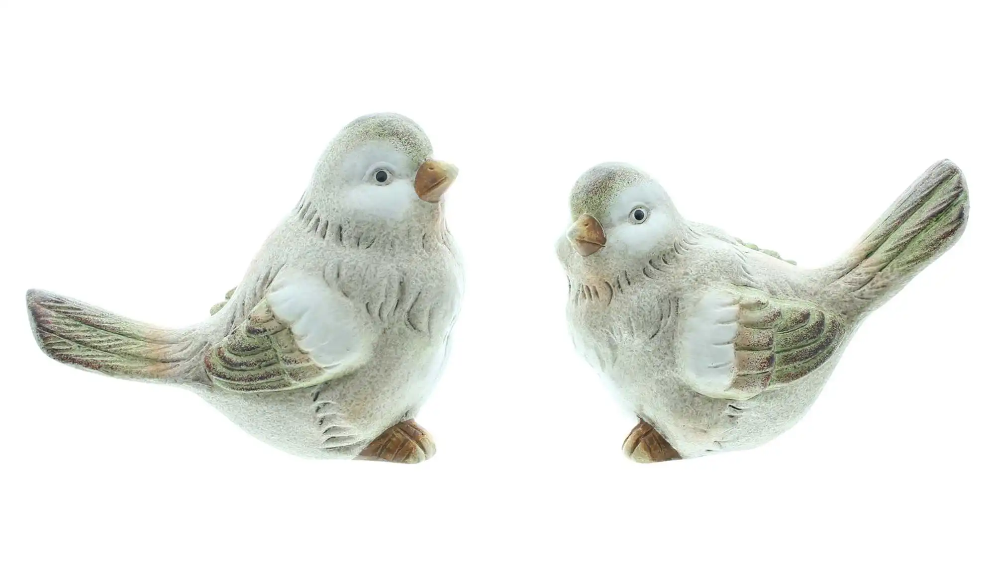Acheter Lot de 2 oiseaux "piou-piou"  dans la boutique en ligne de Frank Flechtwaren pour Figurines de jardin