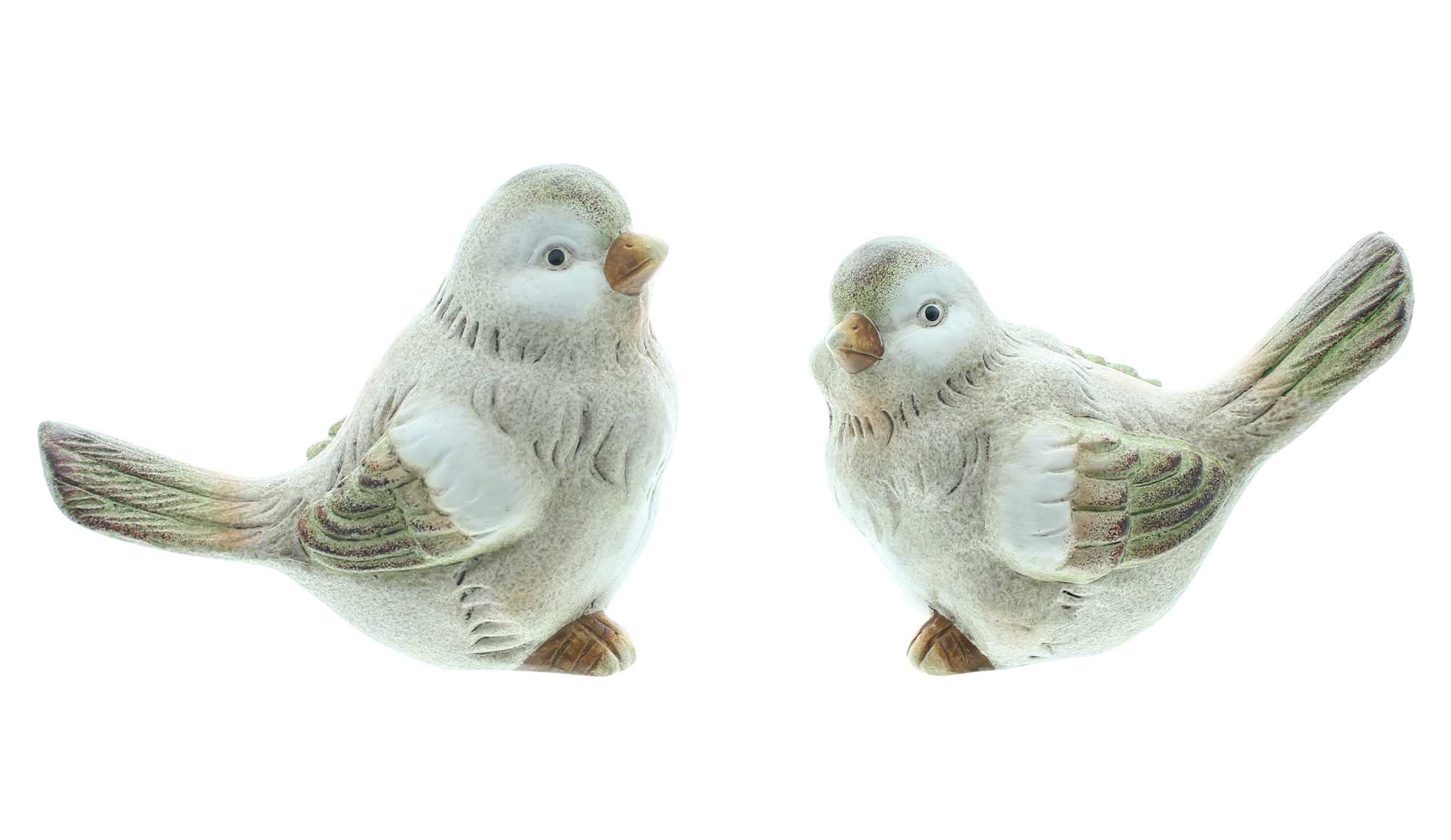 Acheter Lot de 2 oiseaux "piou-piou"  dans la boutique en ligne de Frank Flechtwaren pour Figurines de jardin