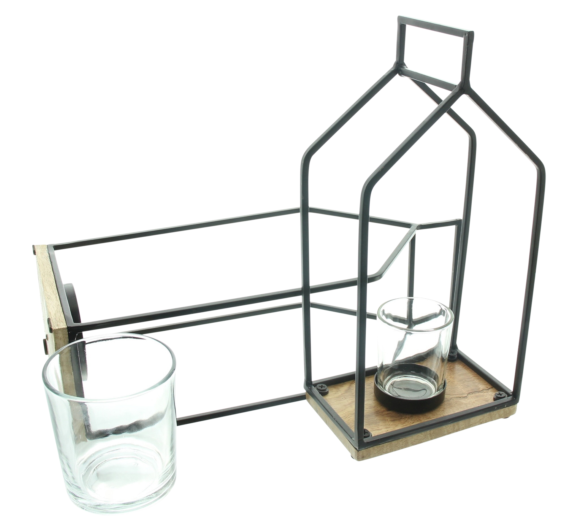 Acheter Lot de 2 lumignons "maison"  dans la boutique en ligne de Frank Flechtwaren pour Nouvel arrivage