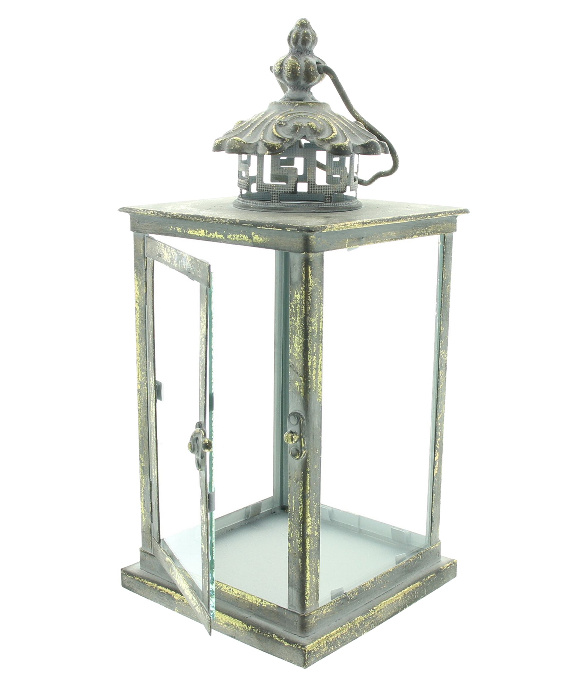 Acheter Lanterne "reflet métallique"  dans la boutique en ligne de Frank Flechtwaren pour Lanternes