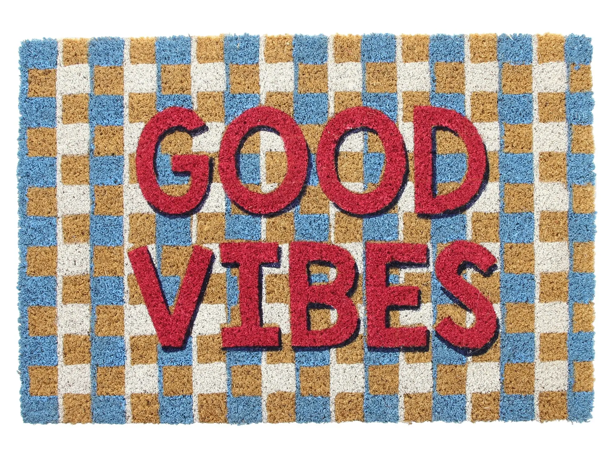 Acheter Paillasson « Good Vibes » dans la boutique en ligne de Frank Flechtwaren pour Tapis de sol
