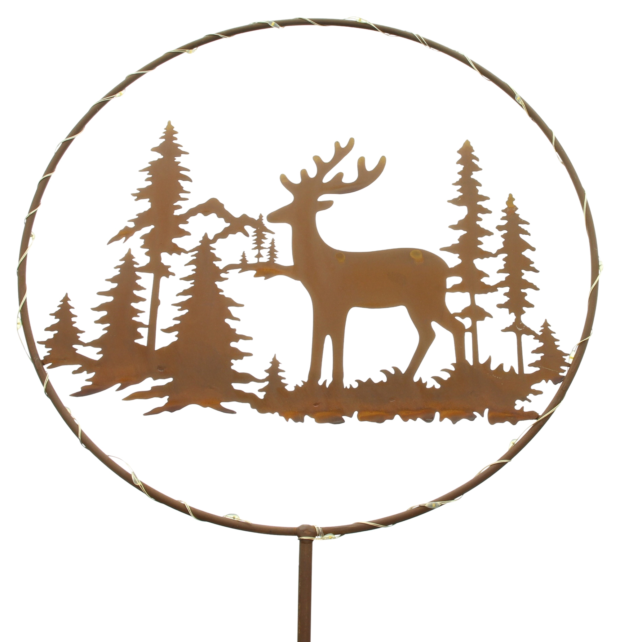 Acheter Pic LED "renne dans la forêt"  dans la boutique en ligne de Frank Flechtwaren pour Confettis de table et piques