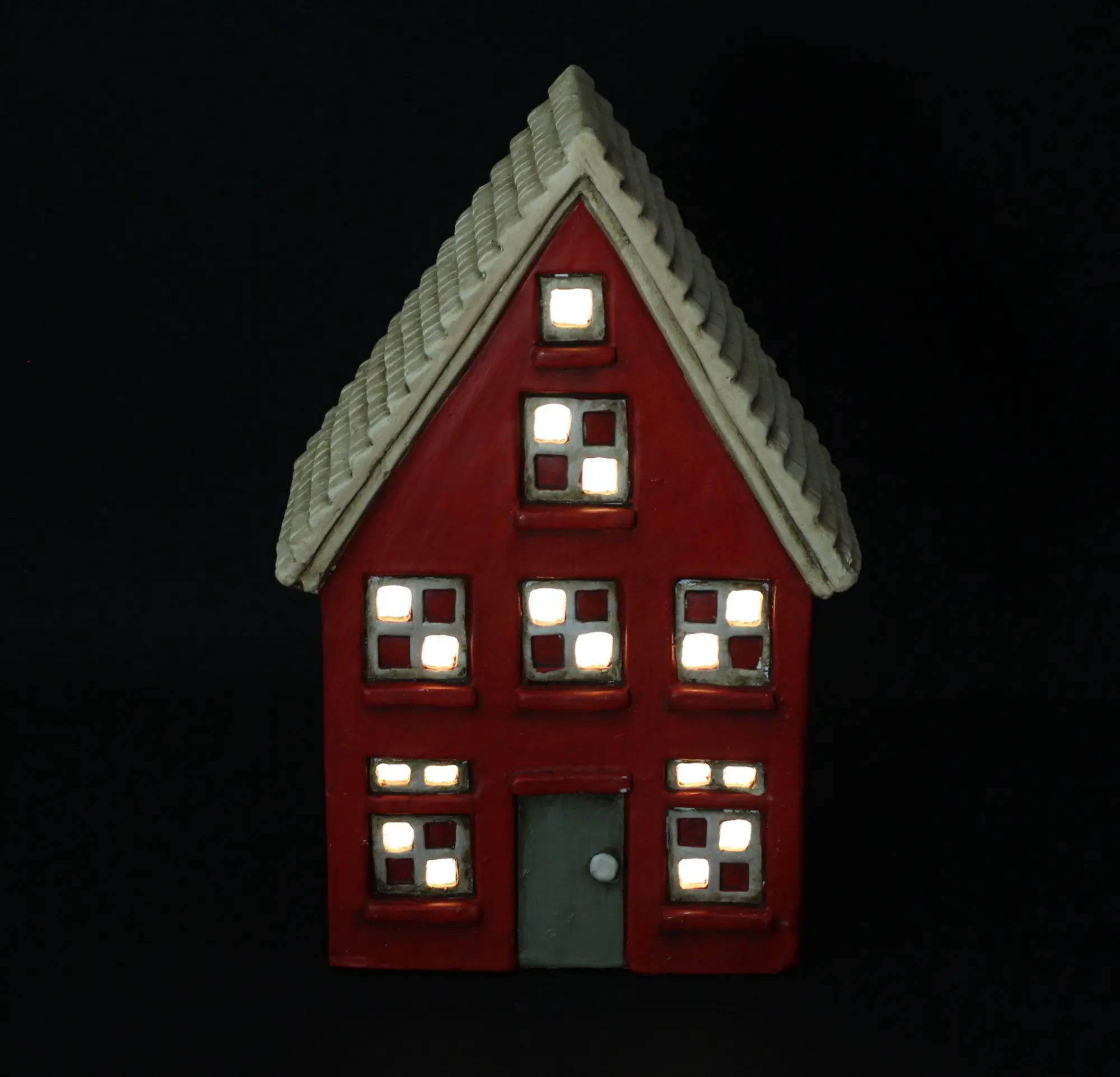 Acheter Maison LED "Sweet red Home"  dans la boutique en ligne de Frank Flechtwaren pour Décoration de table LED