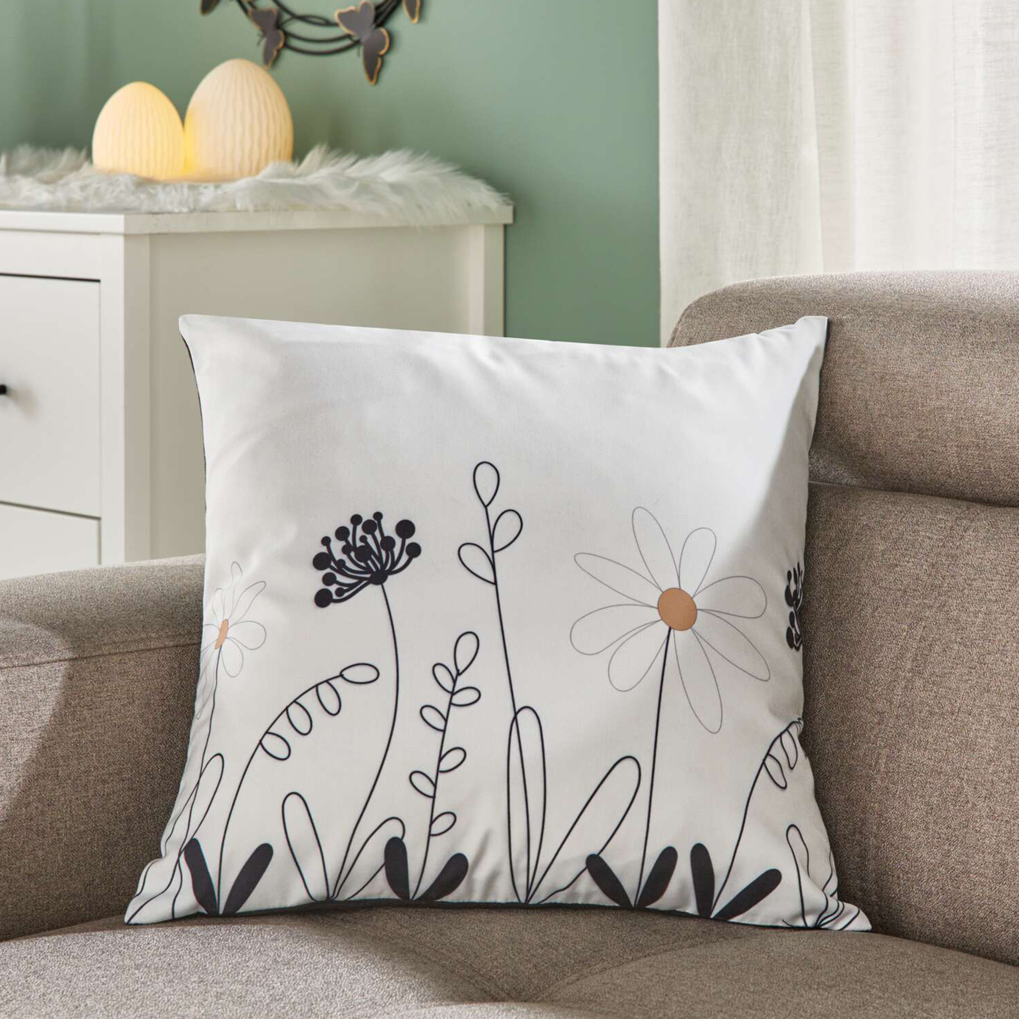 Acheter Housse de coussin "prairie fleurie"  dans la boutique en ligne de Frank Flechtwaren