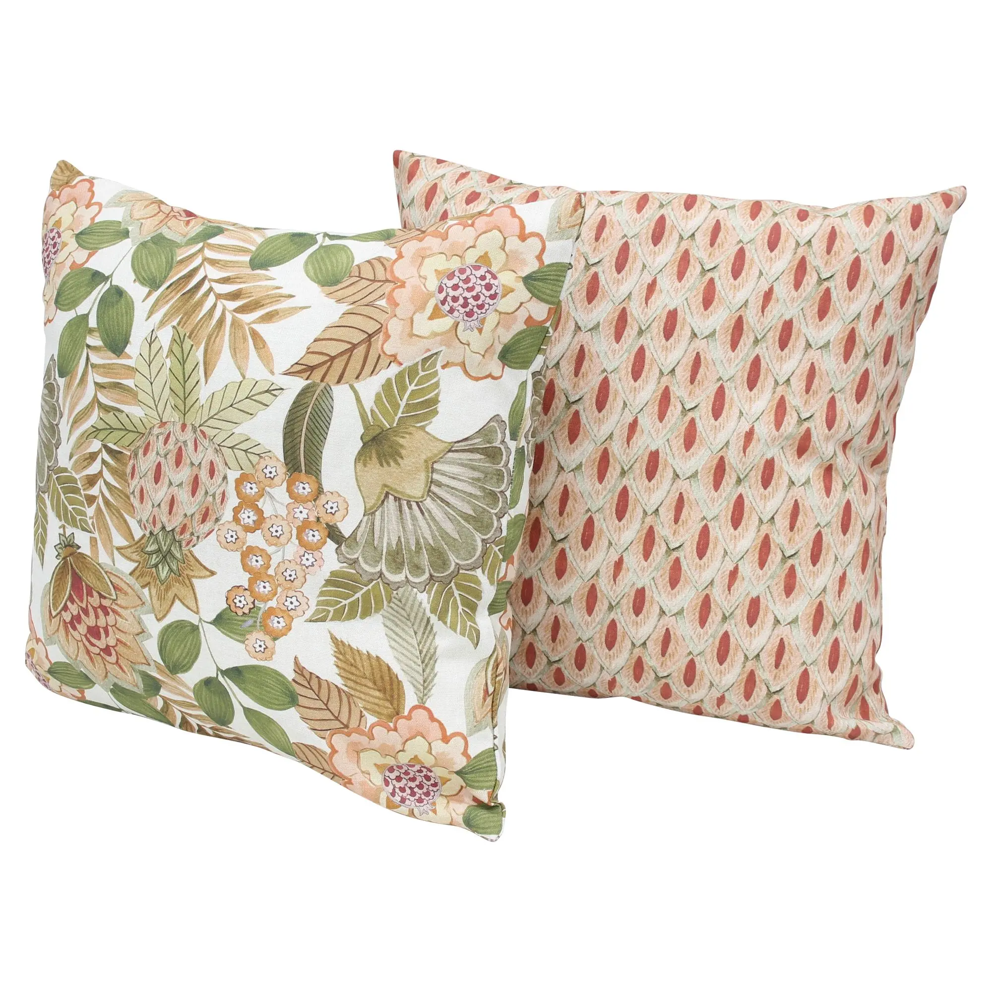 Acheter Housse de coussin « Floral », lot de 2 dans la boutique en ligne de Frank Flechtwaren pour Couleurs d'automne