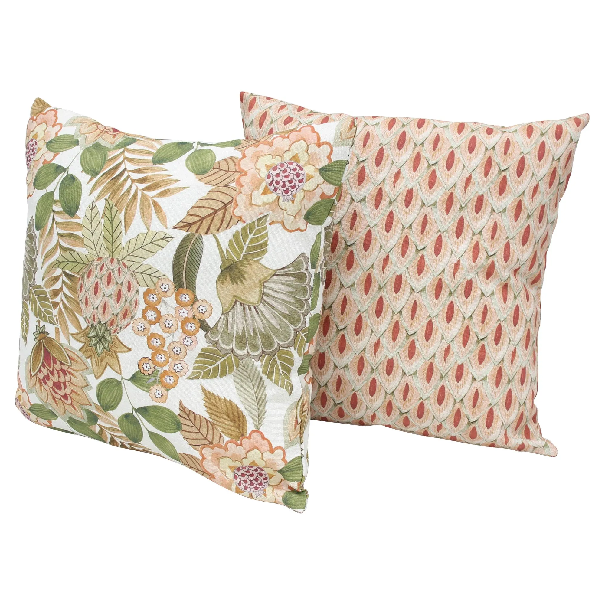 Acheter Housse de coussin « Floral », lot de 2 dans la boutique en ligne de Frank Flechtwaren pour Couleurs d'automne