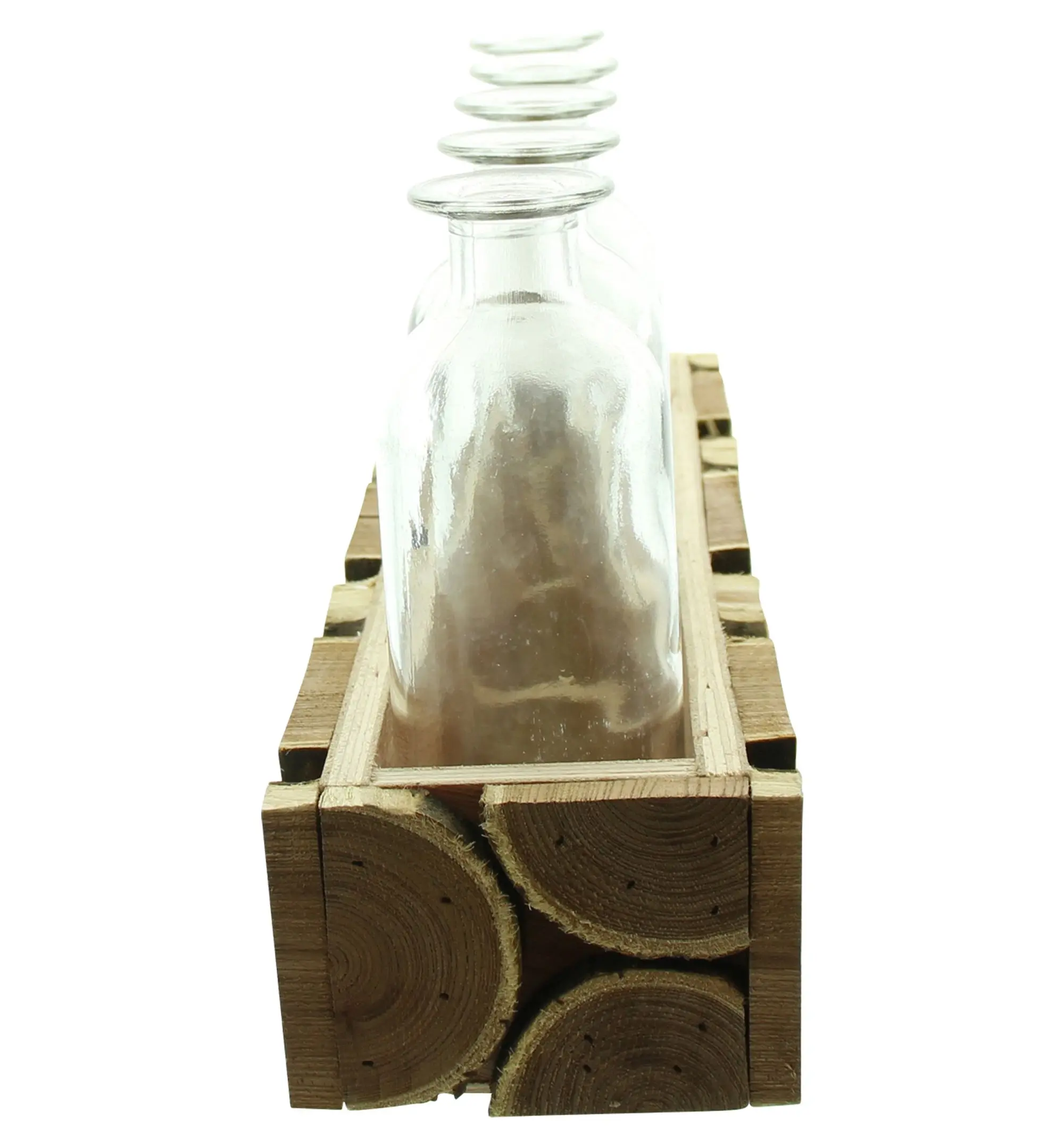 Acheter Support pour vases "rondins de bois"  dans la boutique en ligne de Frank Flechtwaren pour Vases