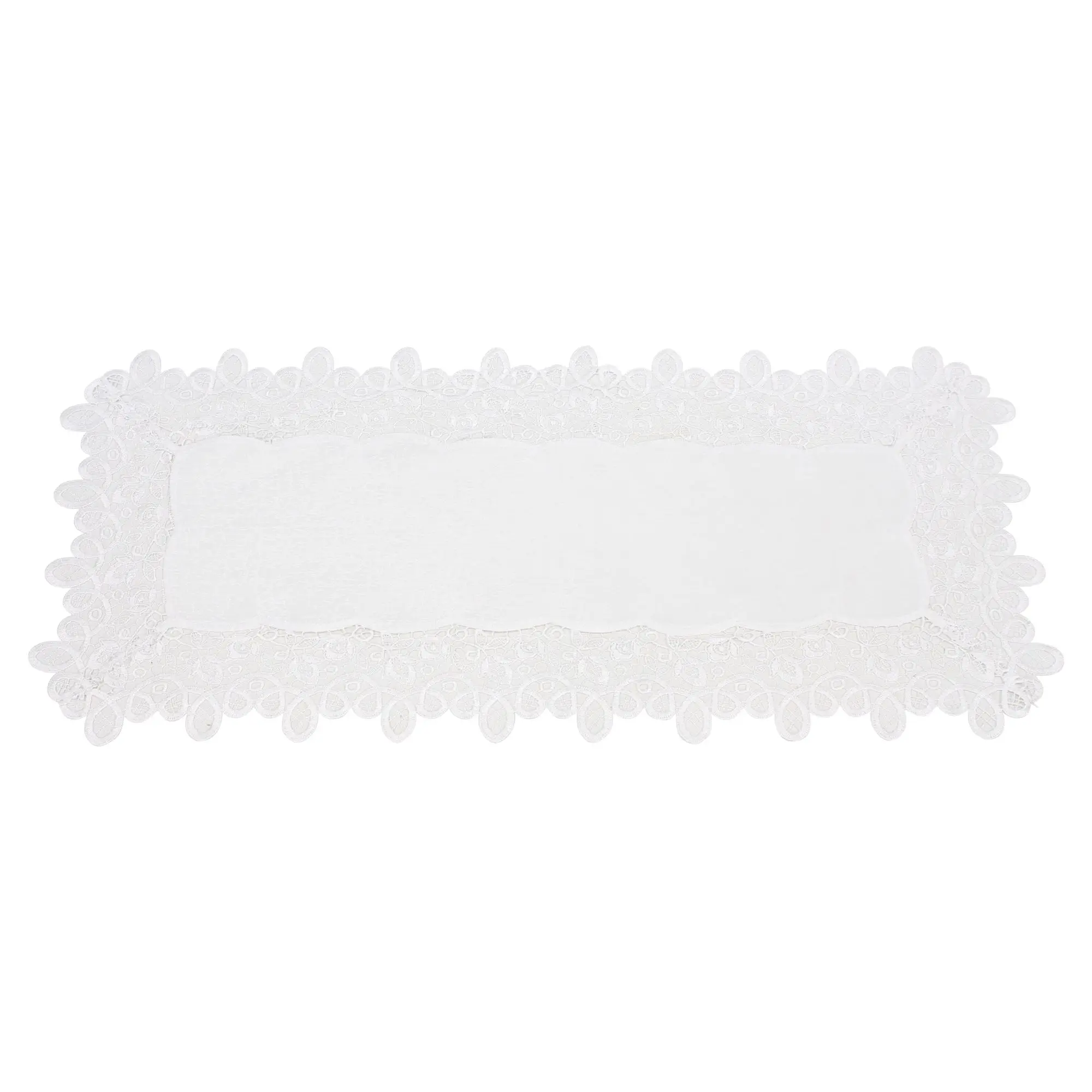 Acheter Chemin de table « Petites fleurs en dentelle »  dans la boutique en ligne de Frank Flechtwaren pour Chemins de table