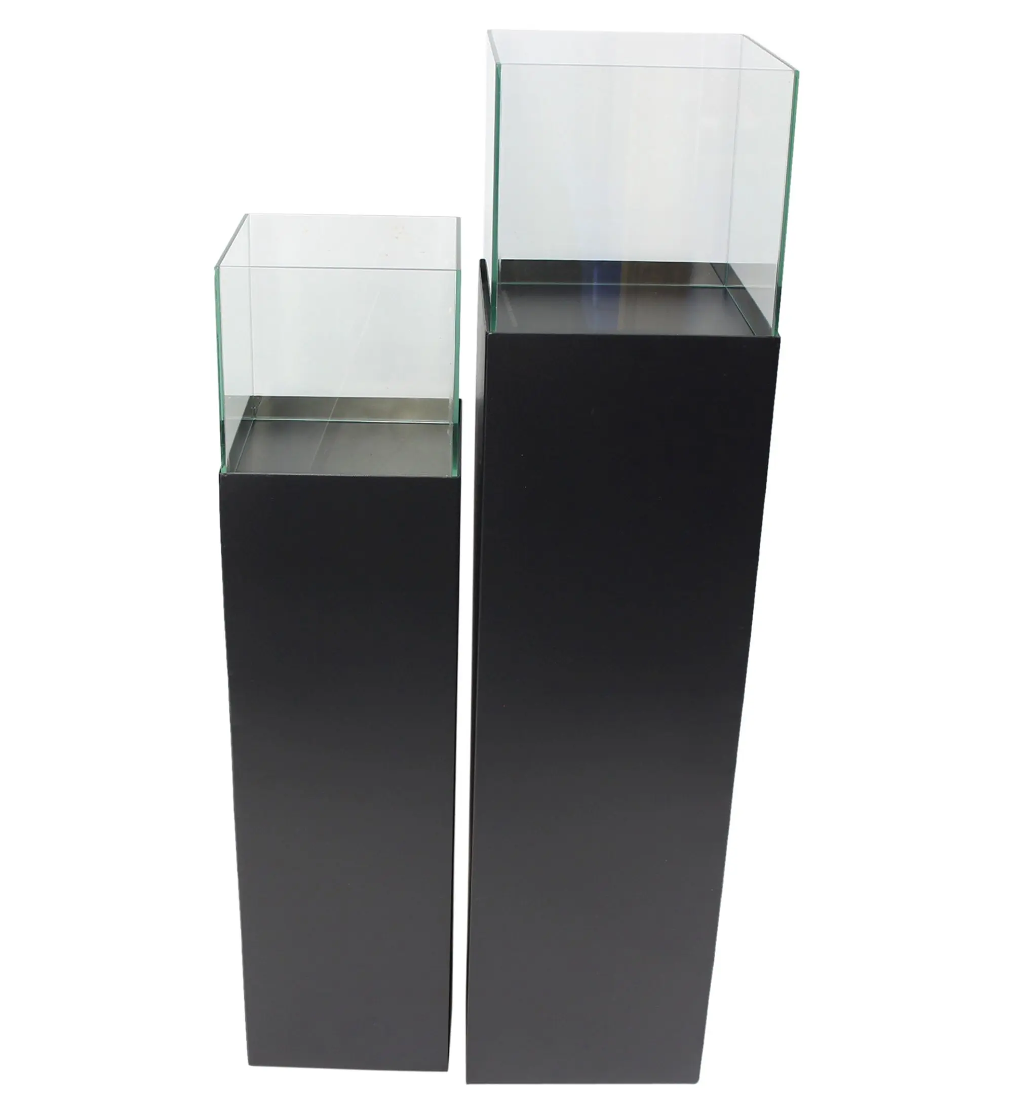 Acheter Lumière-colonne « Modern Black », lot de 2 dans la boutique en ligne de Frank Flechtwaren pour Photophores