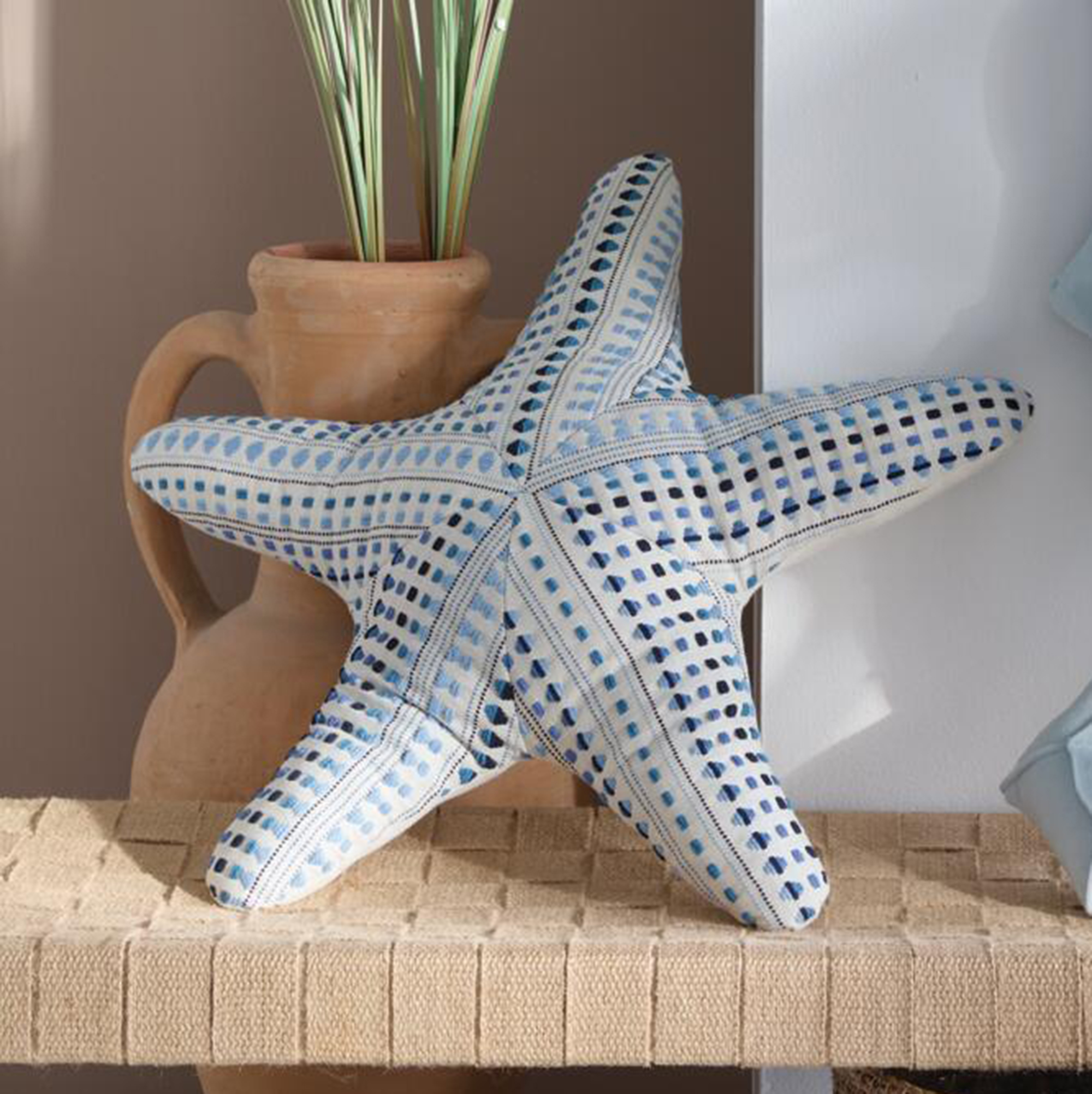 Acheter Coussin décoratif "Étoile de mer"  dans la boutique en ligne de Frank Flechtwaren