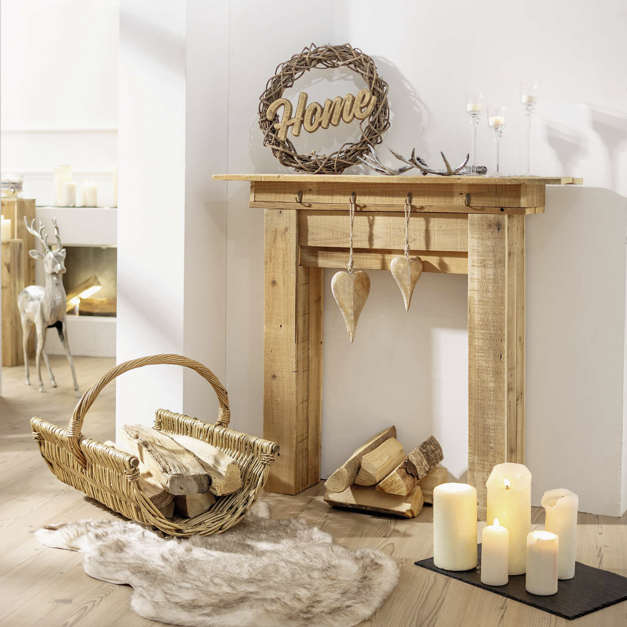 Acheter Console cheminée "rustique" dans la boutique en ligne de Frank Flechtwaren pour Automne Acheter Console cheminée "rustique" dans la boutique en ligne de Frank Flechtwaren pour Automne