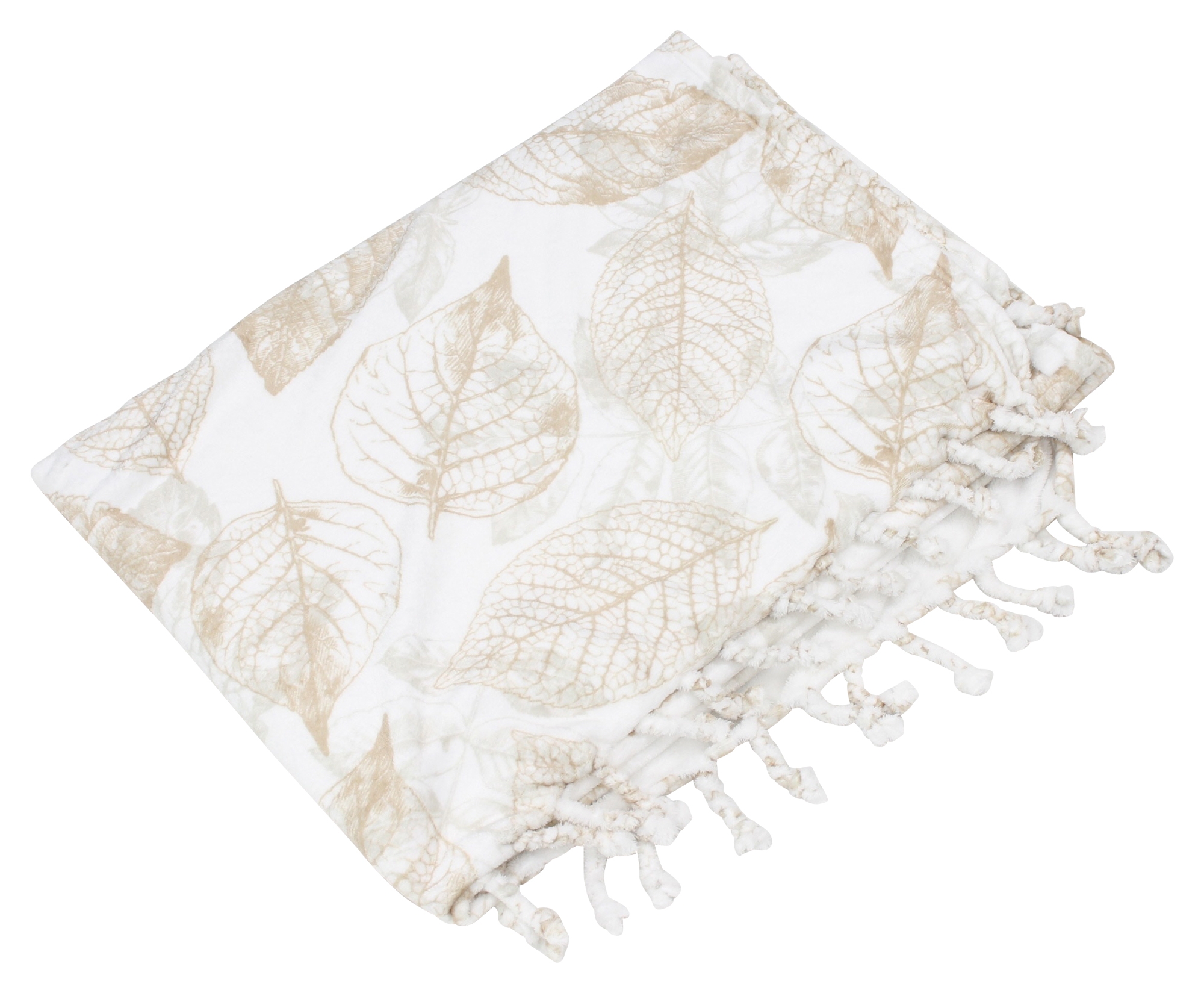 Acheter Couverture douillette "feuilles"  dans la boutique en ligne de Frank Flechtwaren pour Automne