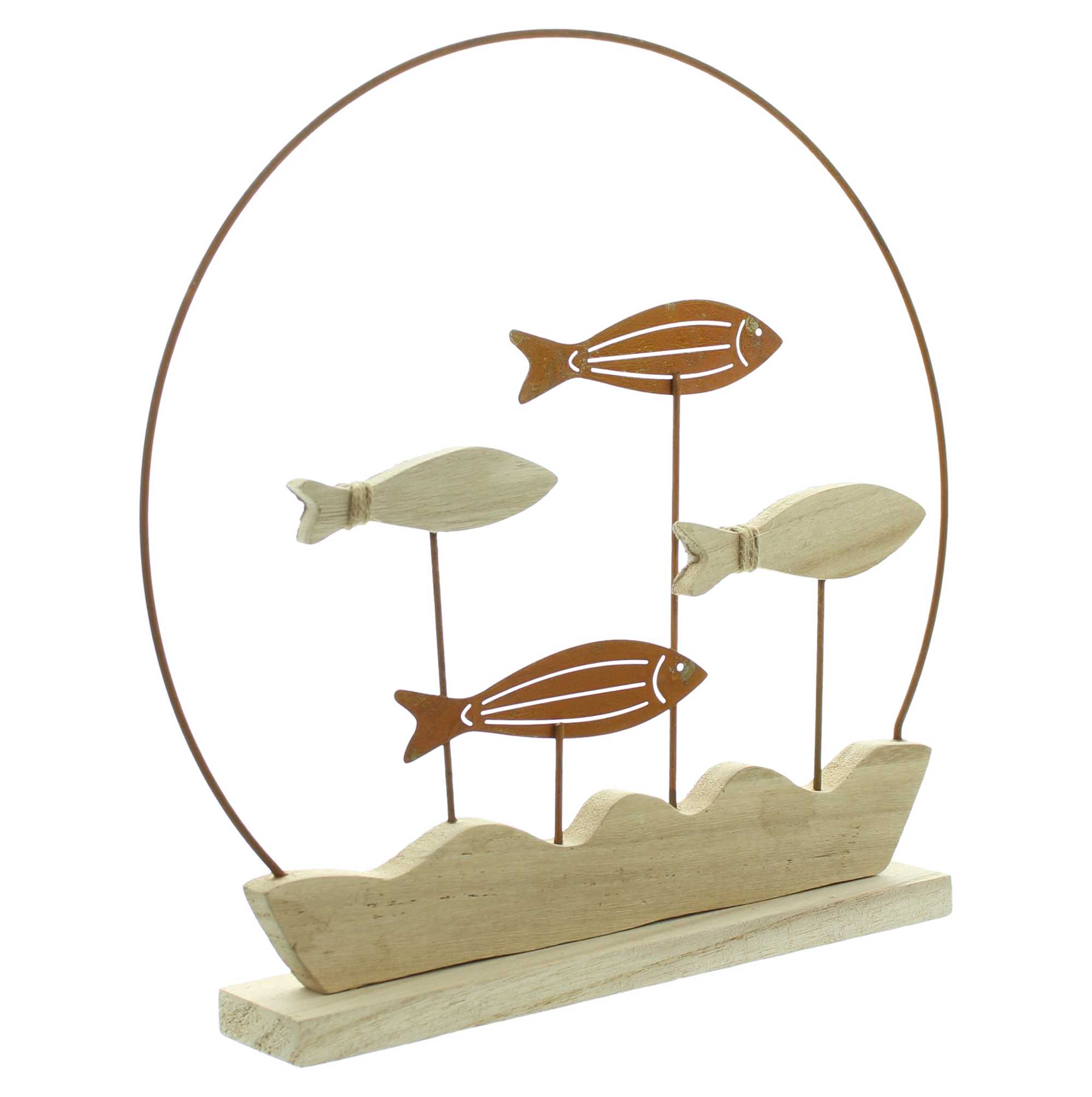 Acheter Anneau décoratif "banc de poissons"  dans la boutique en ligne de Frank Flechtwaren pour Anneaux décoratifs