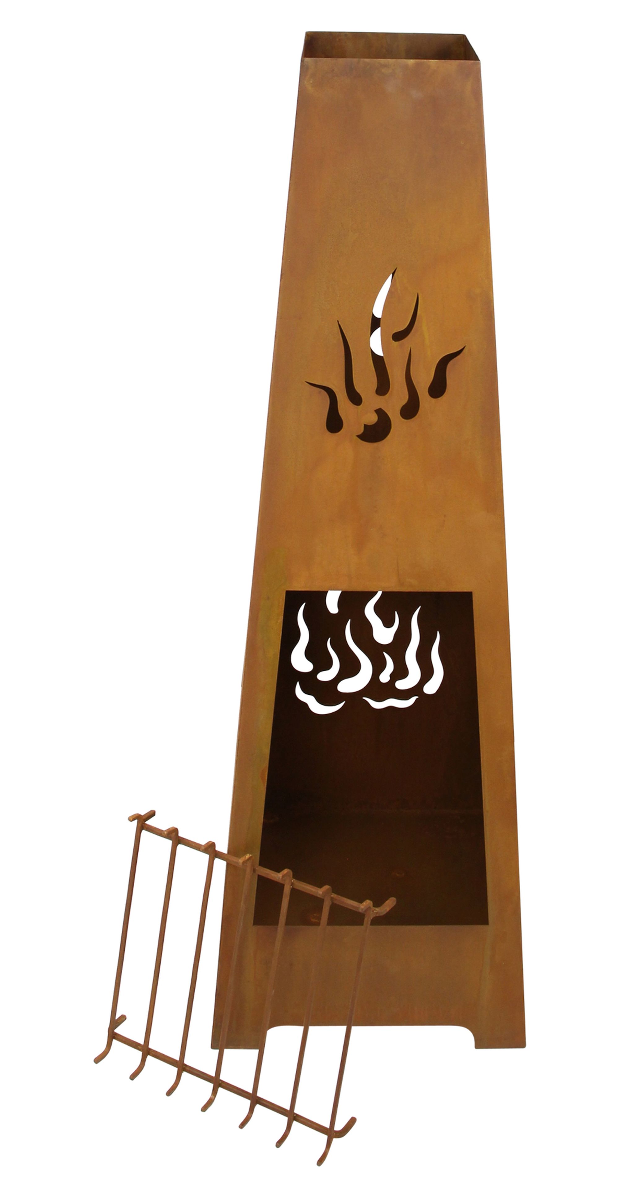 Acheter Cheminée braséro en métal "flamme" dans la boutique en ligne de Frank Flechtwaren pour Braséros Acheter Cheminée braséro en métal "flamme" dans la boutique en ligne de Frank Flechtwaren pour Braséros