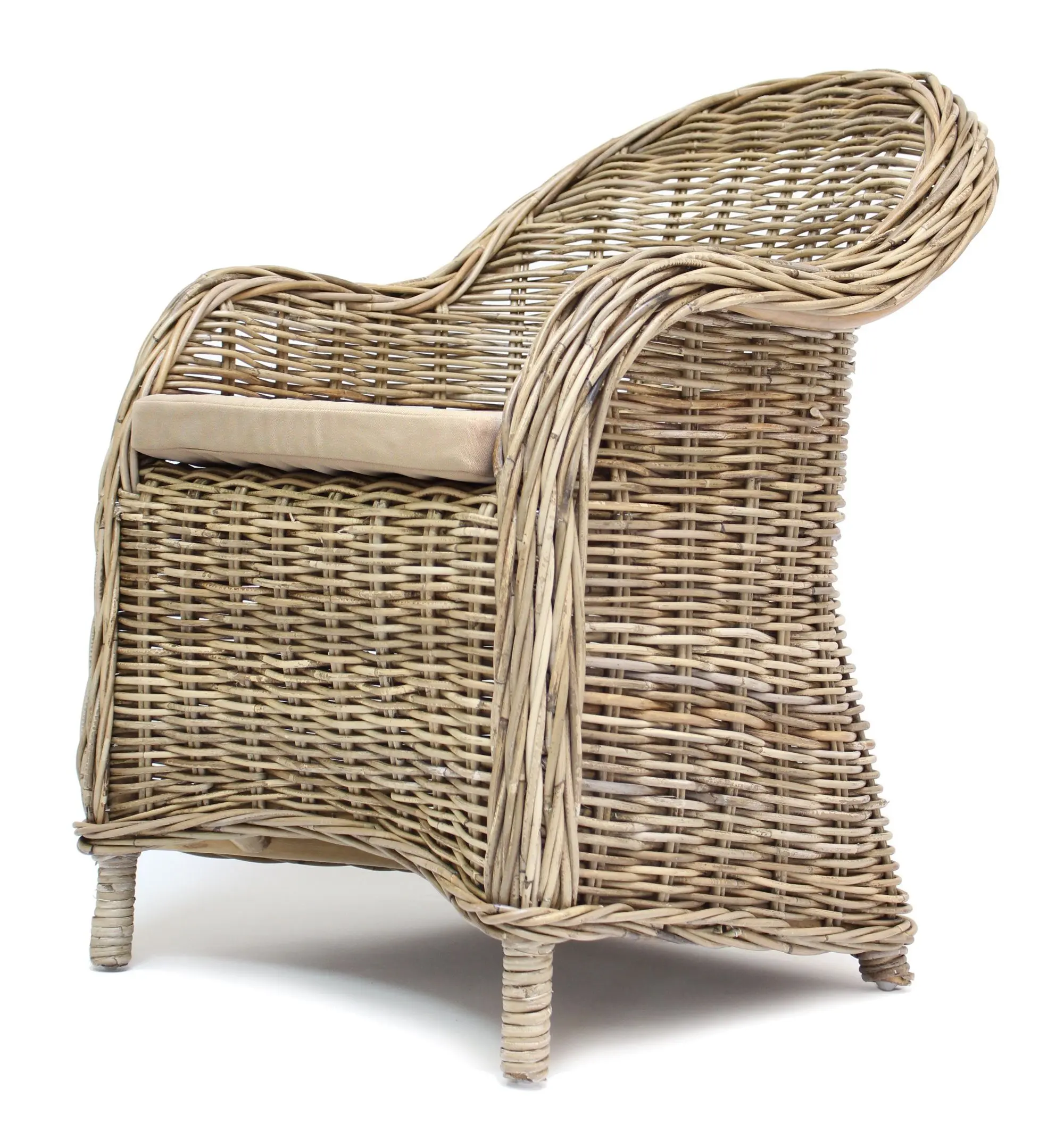 Acheter Fauteuil rotin "Koboo Grey" dans la boutique en ligne de Frank Flechtwaren pour Fauteuils & chaises Acheter Fauteuil rotin "Koboo Grey" dans la boutique en ligne de Frank Flechtwaren pour Fauteuils & chaises