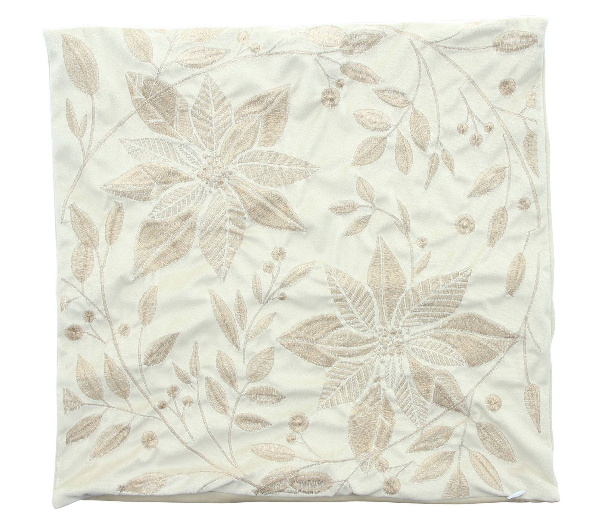 Acheter Housse de coussin "fleurs dorées"  dans la boutique en ligne de Frank Flechtwaren pour Remplissages