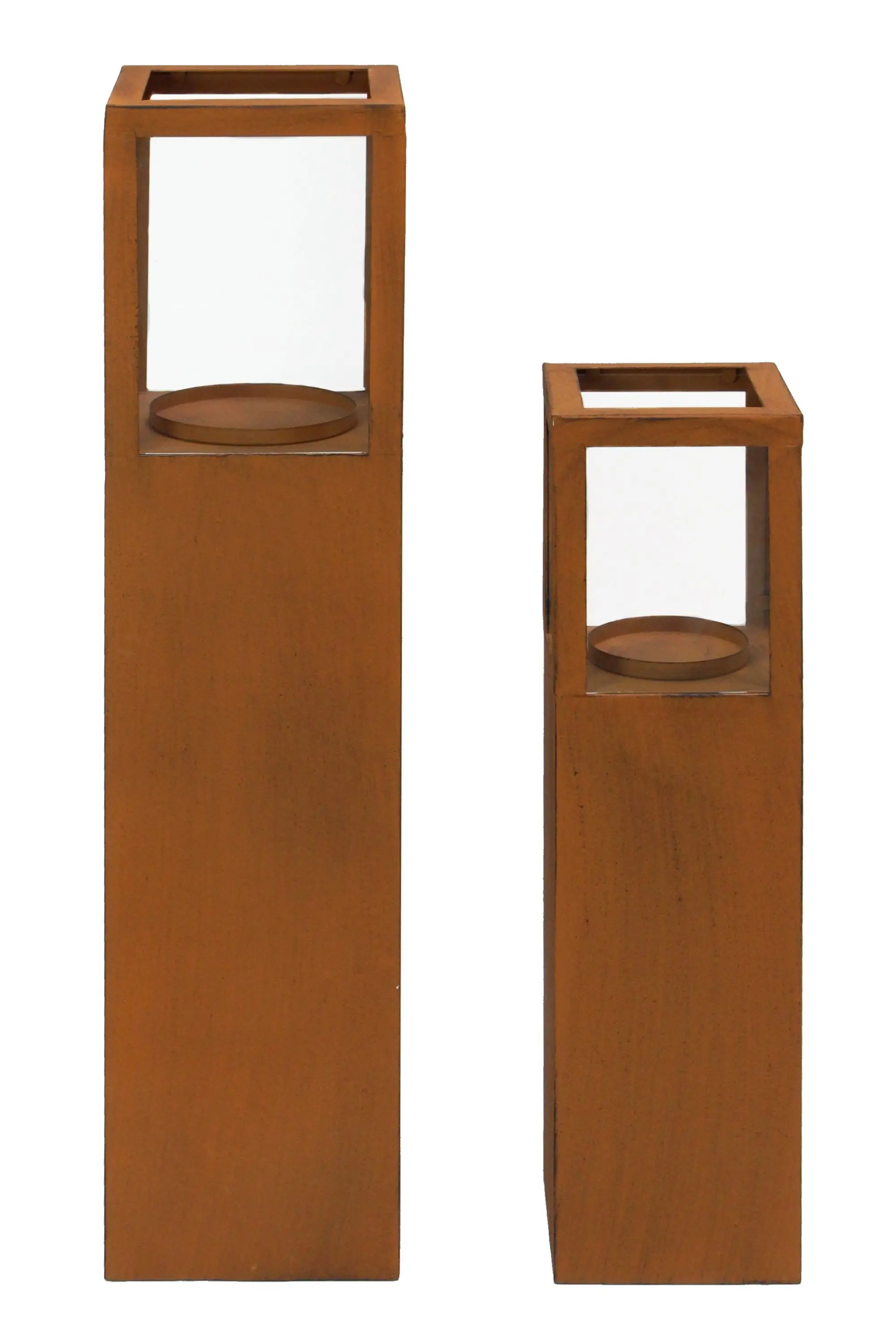 Acheter Lot de 2 bougeoirs colonne "tendance"  dans la boutique en ligne de Frank Flechtwaren pour Pâques