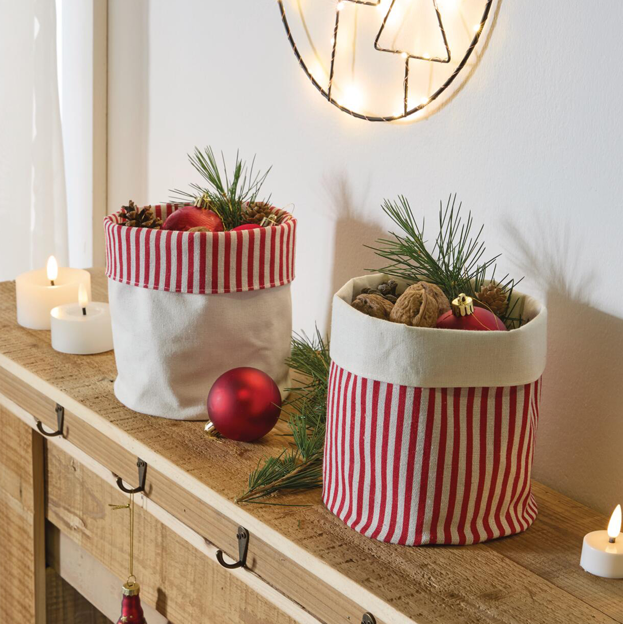 Acheter Panier de rangement « Bonbon », lot de 2 dans la boutique en ligne de Frank Flechtwaren