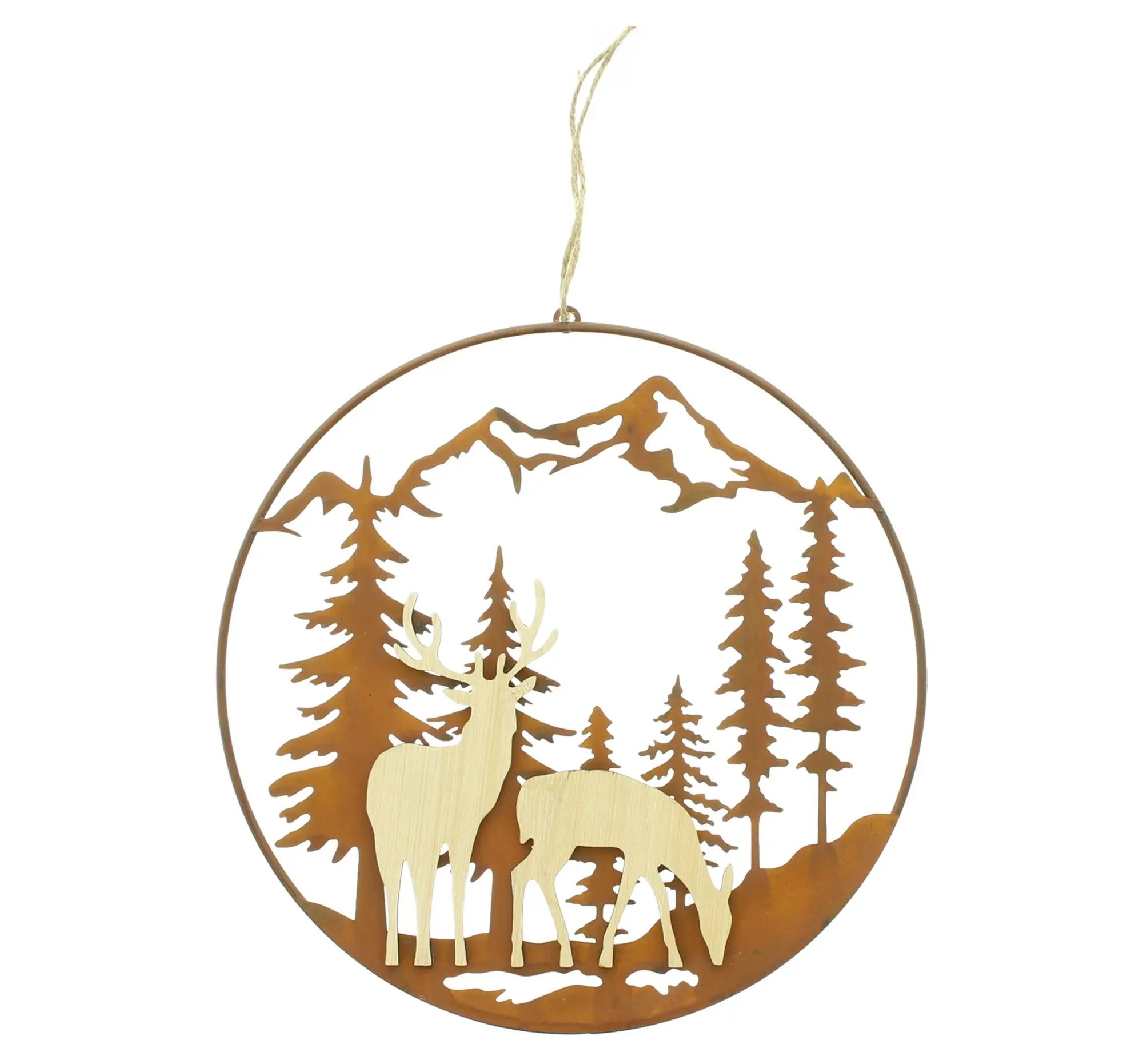 Acheter Pendentif décoratif « Cerf &amp; Chevreuil » dans la boutique en ligne de Frank Flechtwaren pour Promenade en forêt