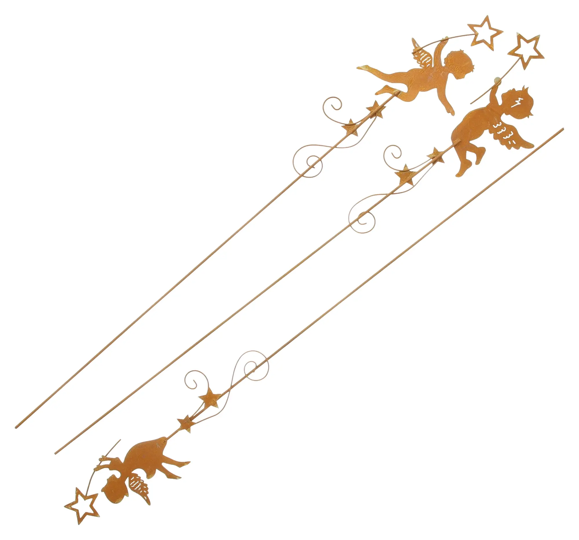 Acheter Lot de 3 pics "petits anges"  dans la boutique en ligne de Frank Flechtwaren pour Anges