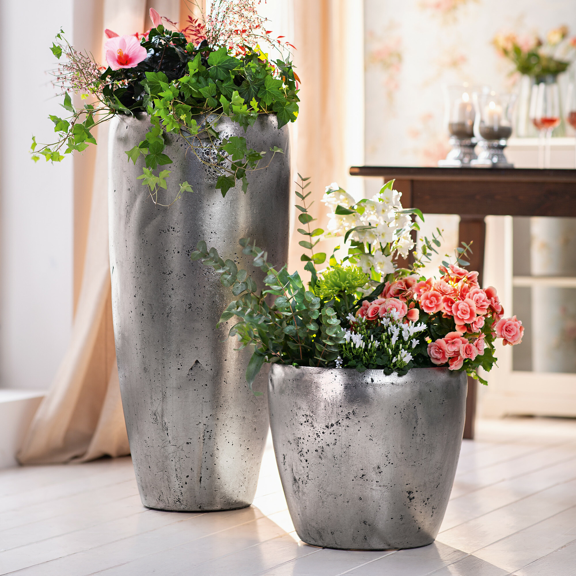 Acheter Cache-pot "noble", haut  dans la boutique en ligne de Frank Flechtwaren