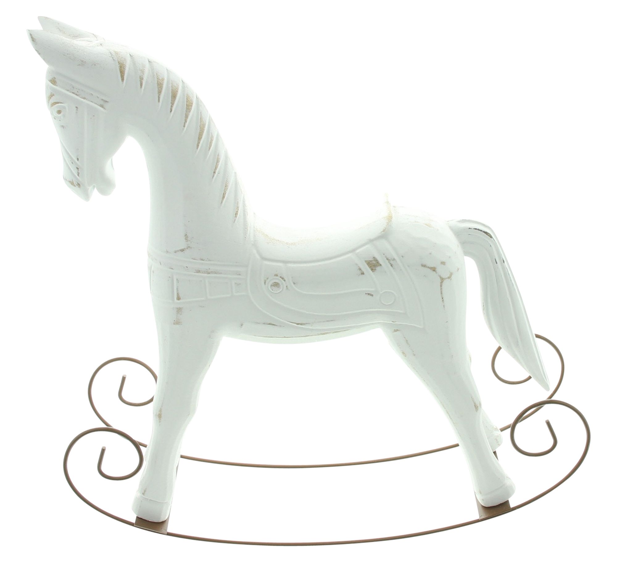 Acheter Cheval à bascule décoratif "vintage"  dans la boutique en ligne de Frank Flechtwaren pour Noël