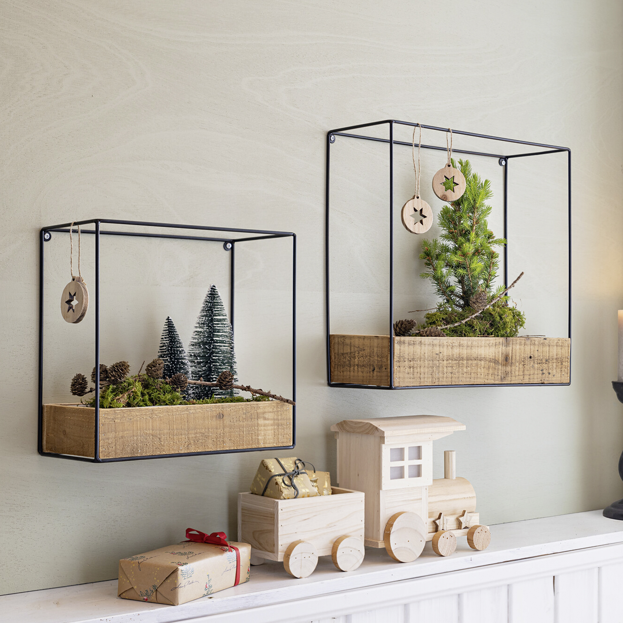 Acheter Lot de 2 jardinières murales "Modern Look" dans la boutique en ligne de Frank Flechtwaren pour Noël Acheter Lot de 2 jardinières murales "Modern Look" dans la boutique en ligne de Frank Flechtwaren pour Noël
