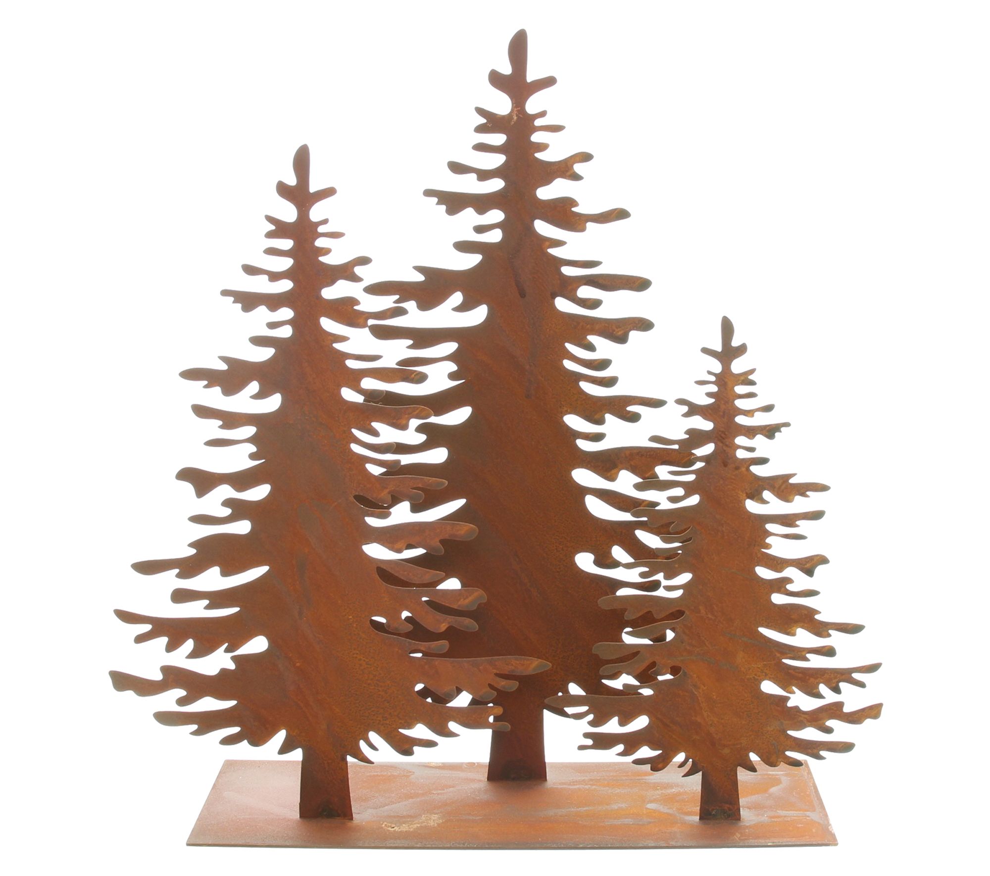 Acheter Décoration rouillée « Forêt de sapins »  dans la boutique en ligne de Frank Flechtwaren