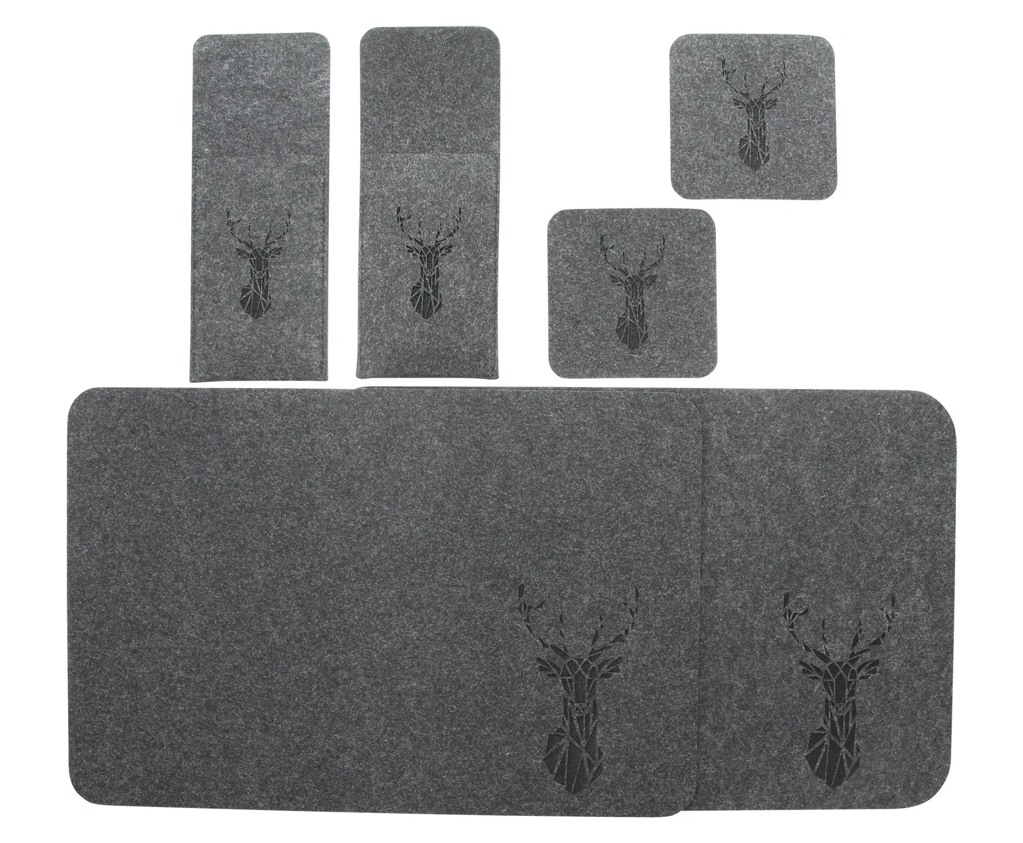 Acheter Ensemble de table "cerf", 6pcs.  dans la boutique en ligne de Frank Flechtwaren pour Sets de table