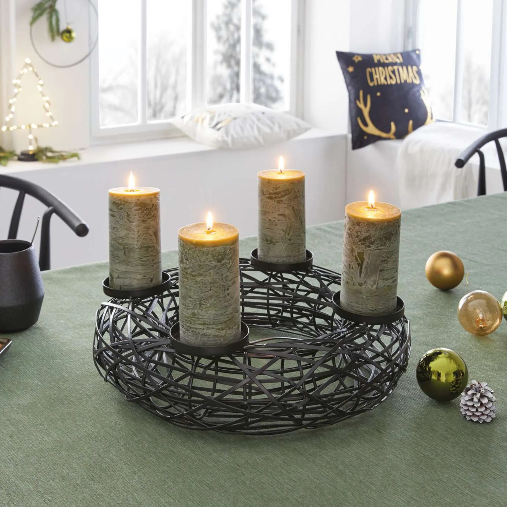 Acheter Couronne "Candela"  dans la boutique en ligne de Frank Flechtwaren pour Nouvel arrivage