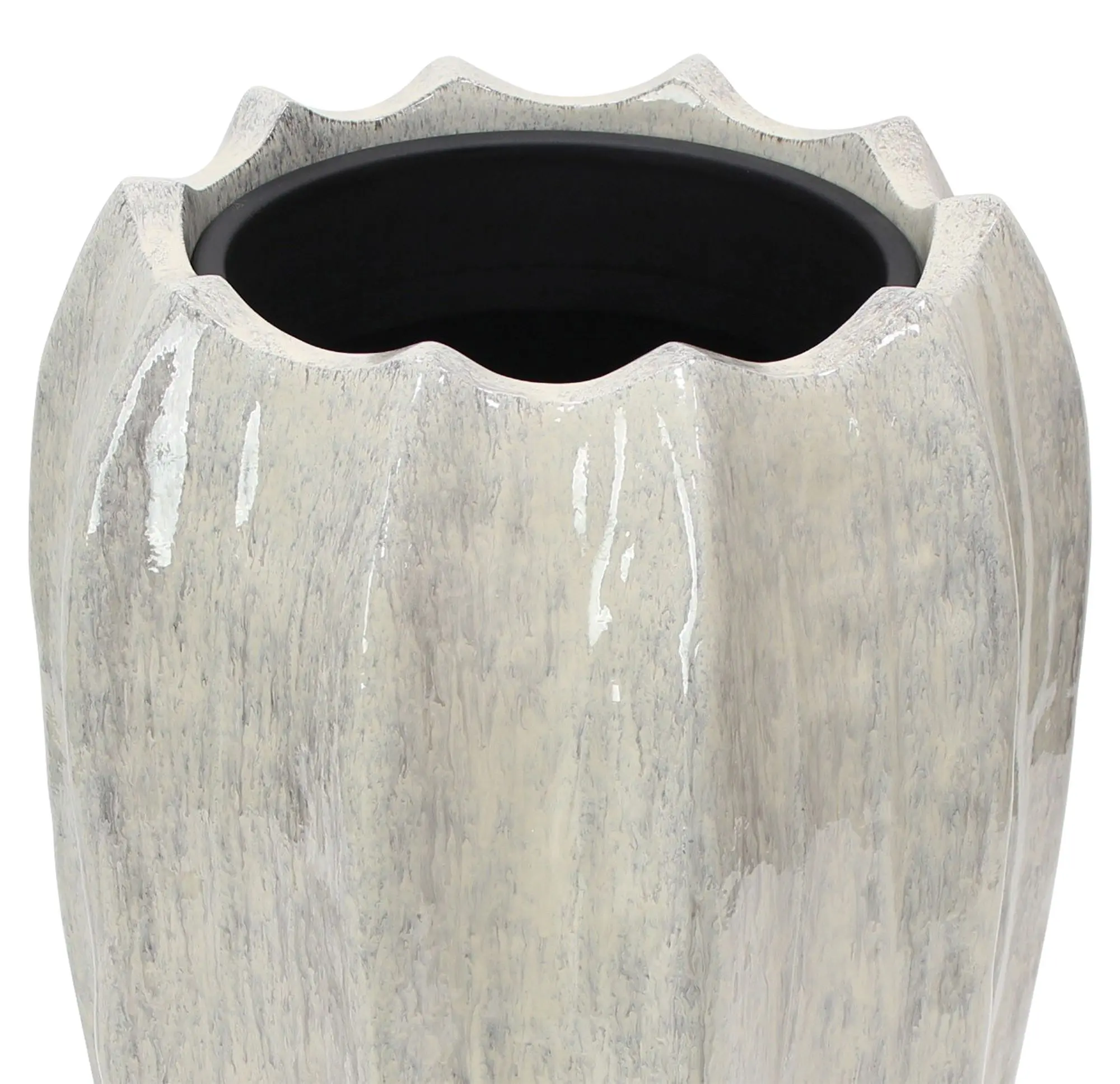 Acheter Cache-pot « Almond Beige » dans la boutique en ligne de Frank Flechtwaren pour Jardinières
