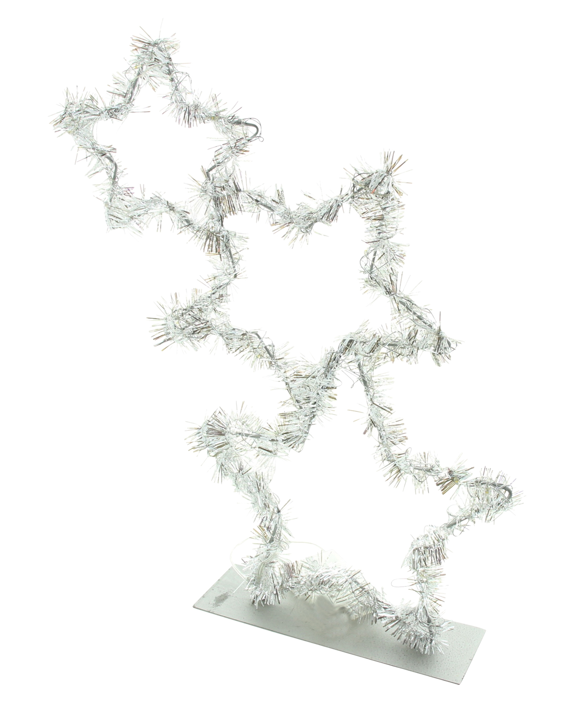 Acheter Étoile LED "scintillement argenté"  dans la boutique en ligne de Frank Flechtwaren pour Étoiles