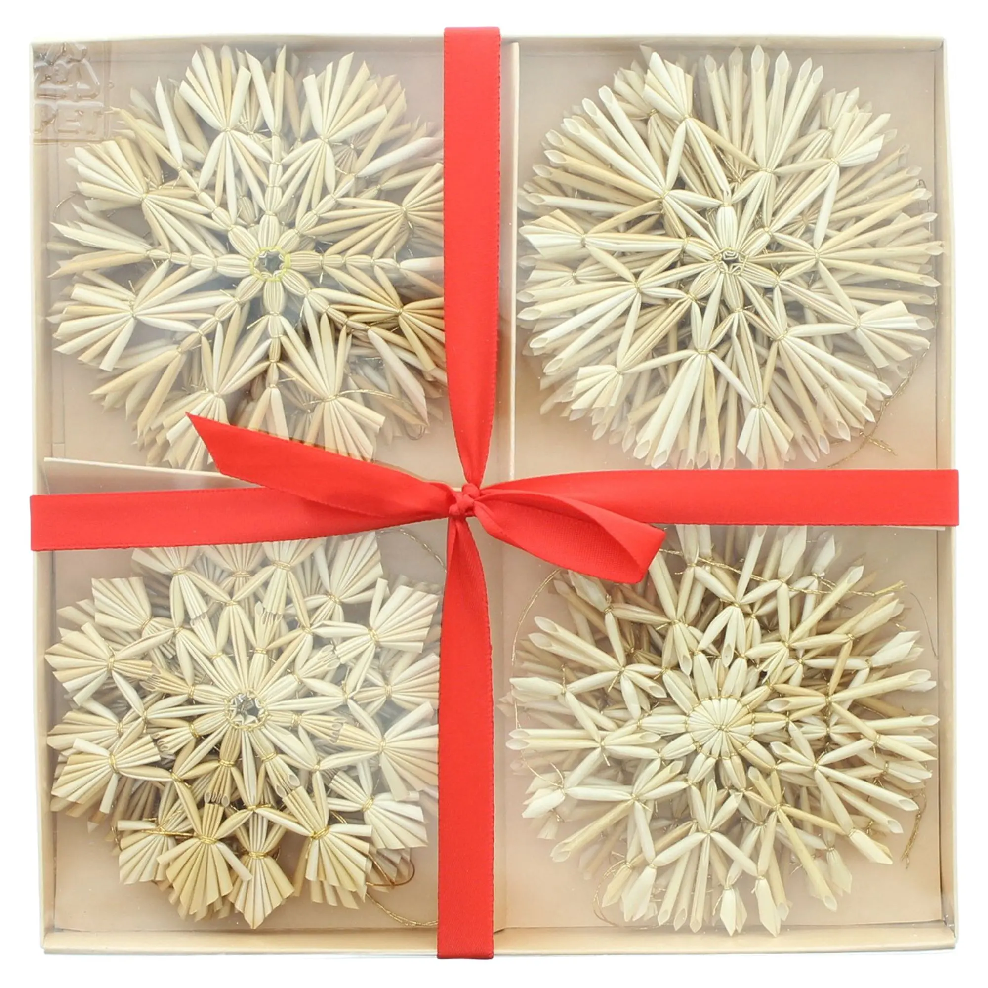 Acheter Lot de 20 étoiles en paille "Tradition"  dans la boutique en ligne de Frank Flechtwaren pour Baumschmuck