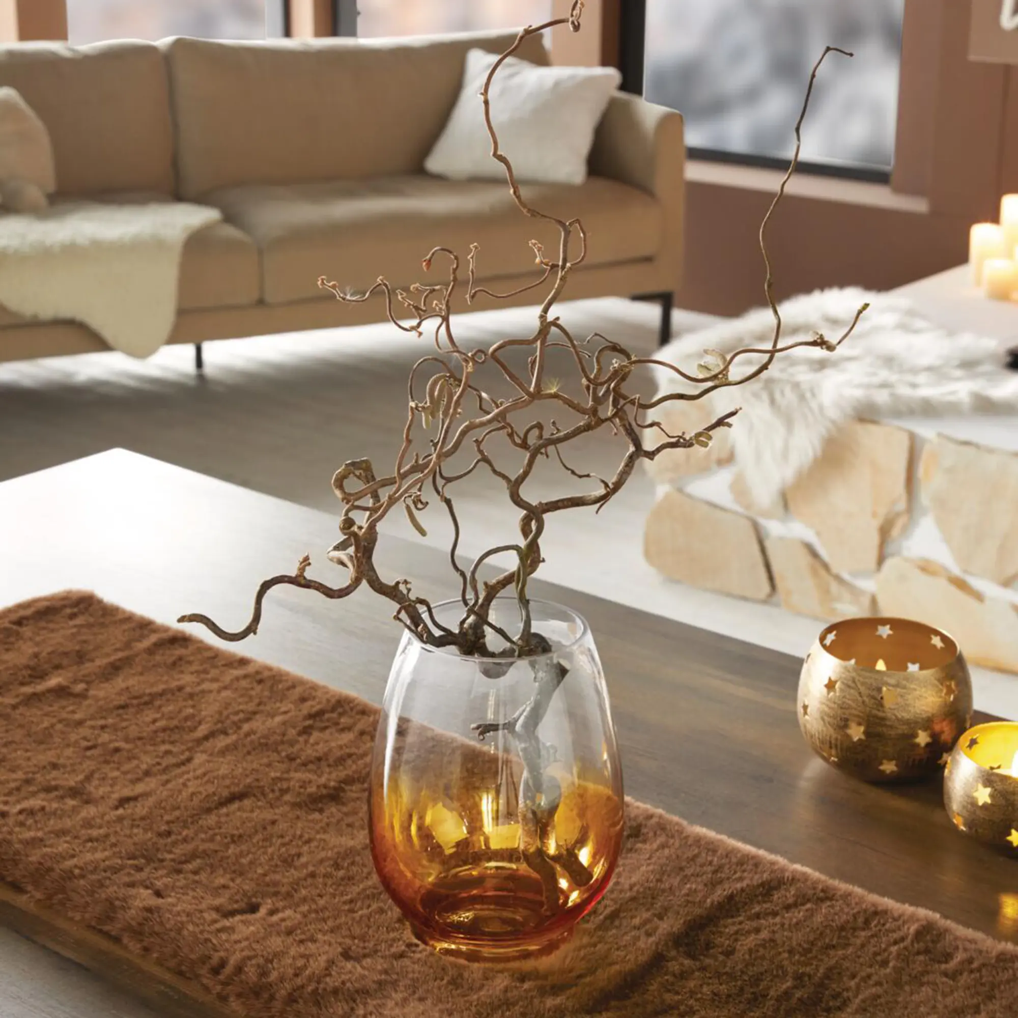 Acheter Vase décoratif « Golden »  dans la boutique en ligne de Frank Flechtwaren